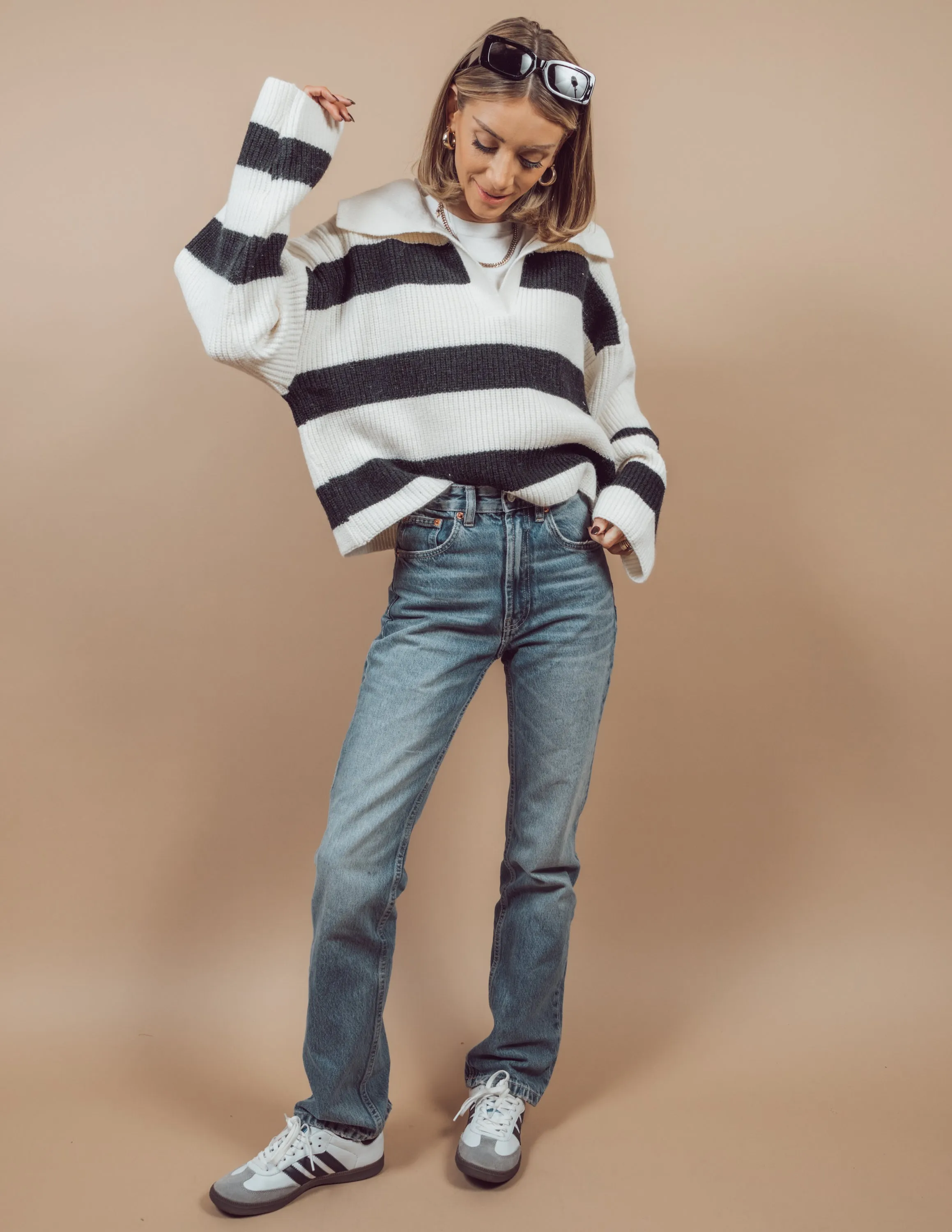 Annalise Striped Sweater sold by Shop Stevie product image thumbnail 2