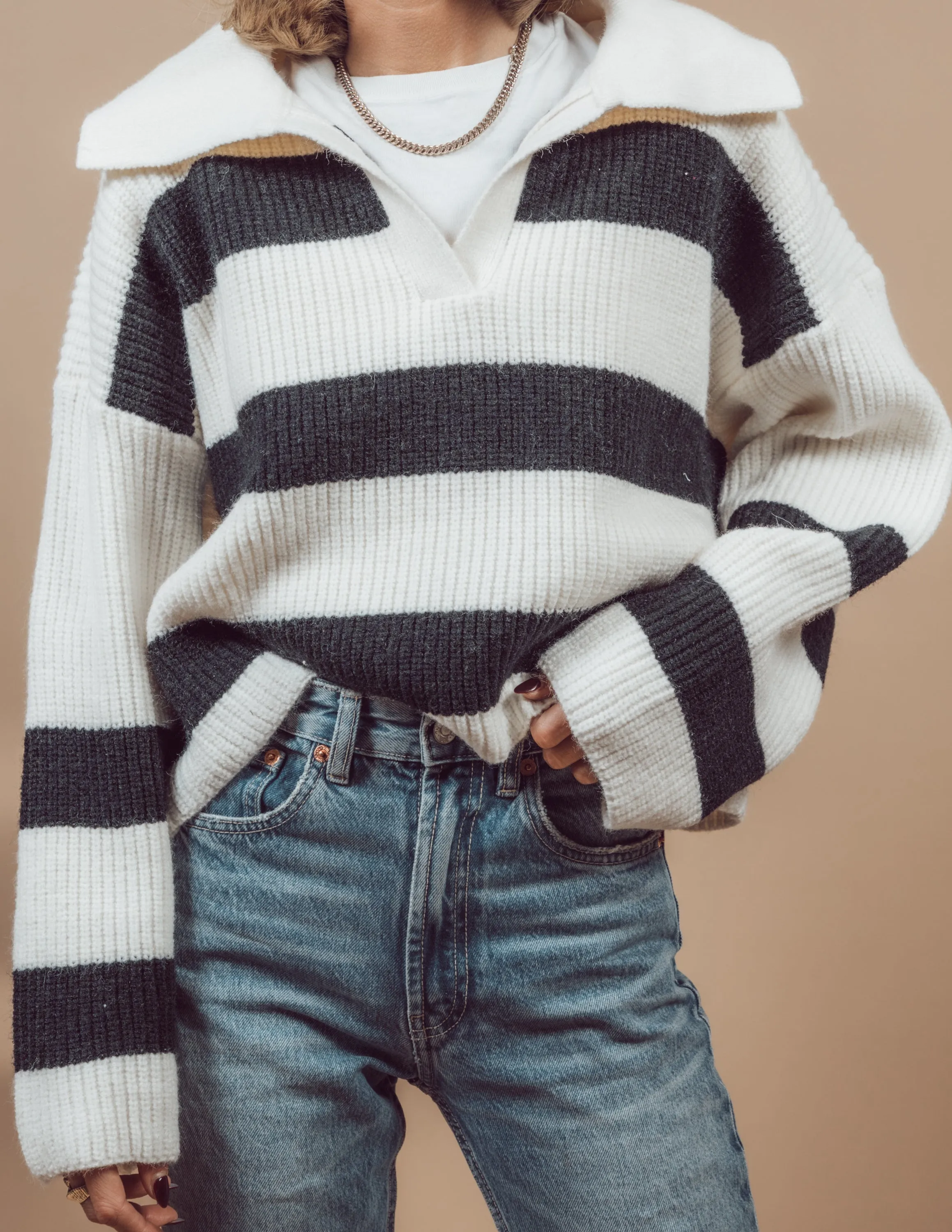 Annalise Striped Sweater sold by Shop Stevie product image thumbnail 5