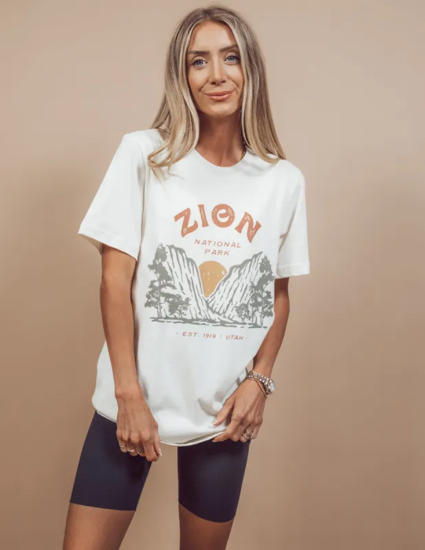 Zion National Park Graphic Tee sold by Shop Stevie