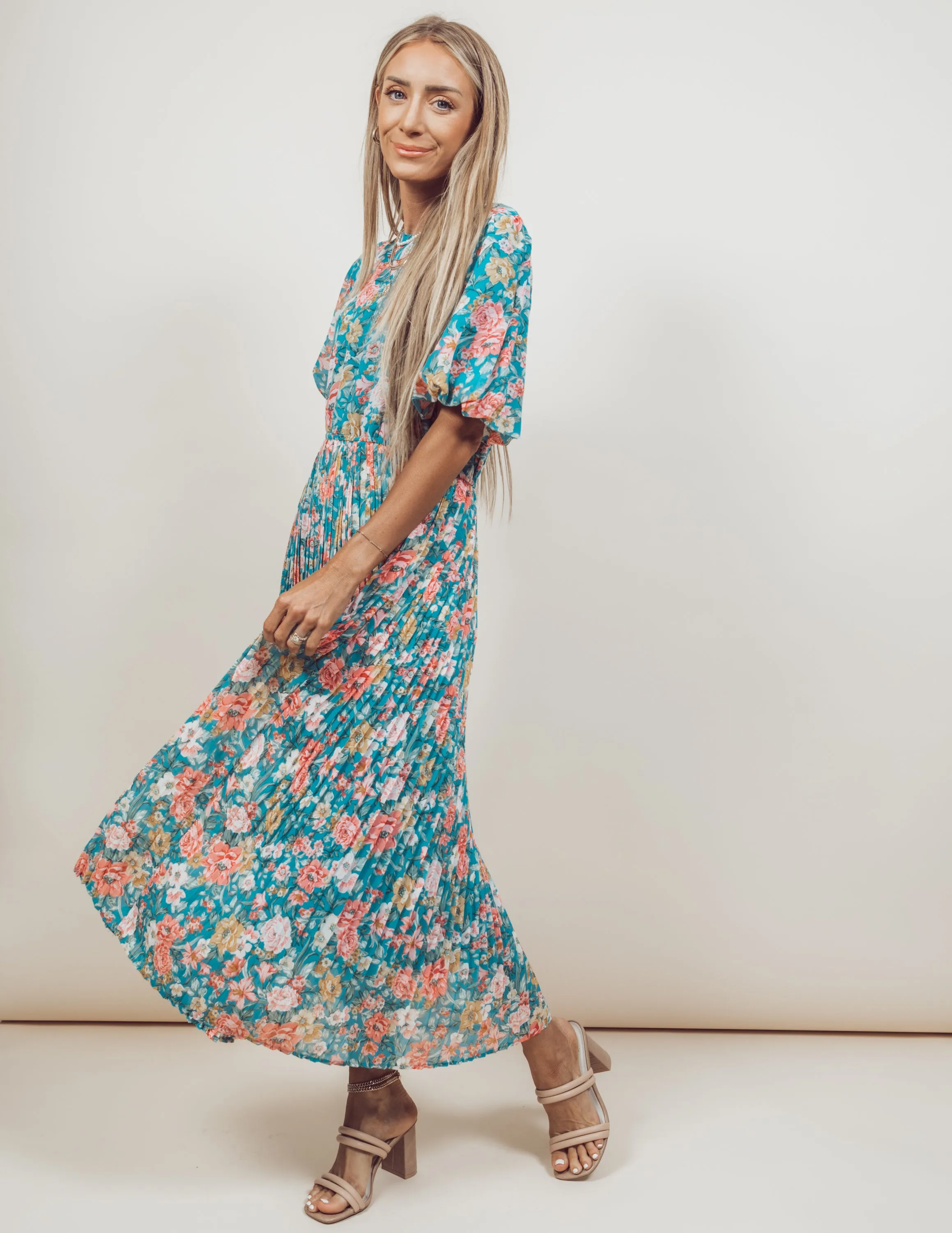 Romantic Floral Dress sold by Shop Stevie product image thumbnail 2