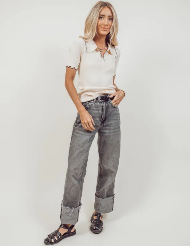 Adina Ribbed Top sold by Shop Stevie