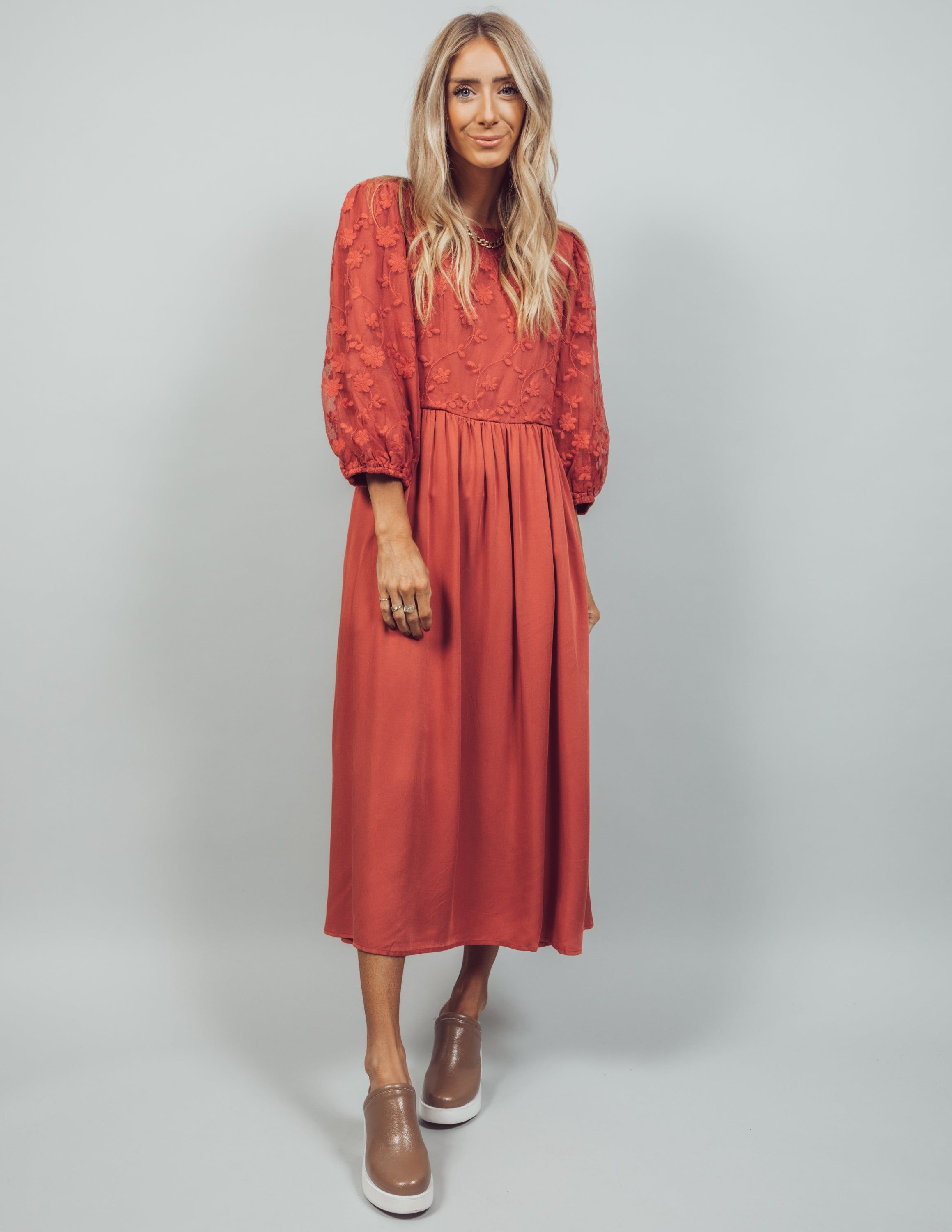 Annalise Embroidered Dress sold by Shop Stevie product image thumbnail 2