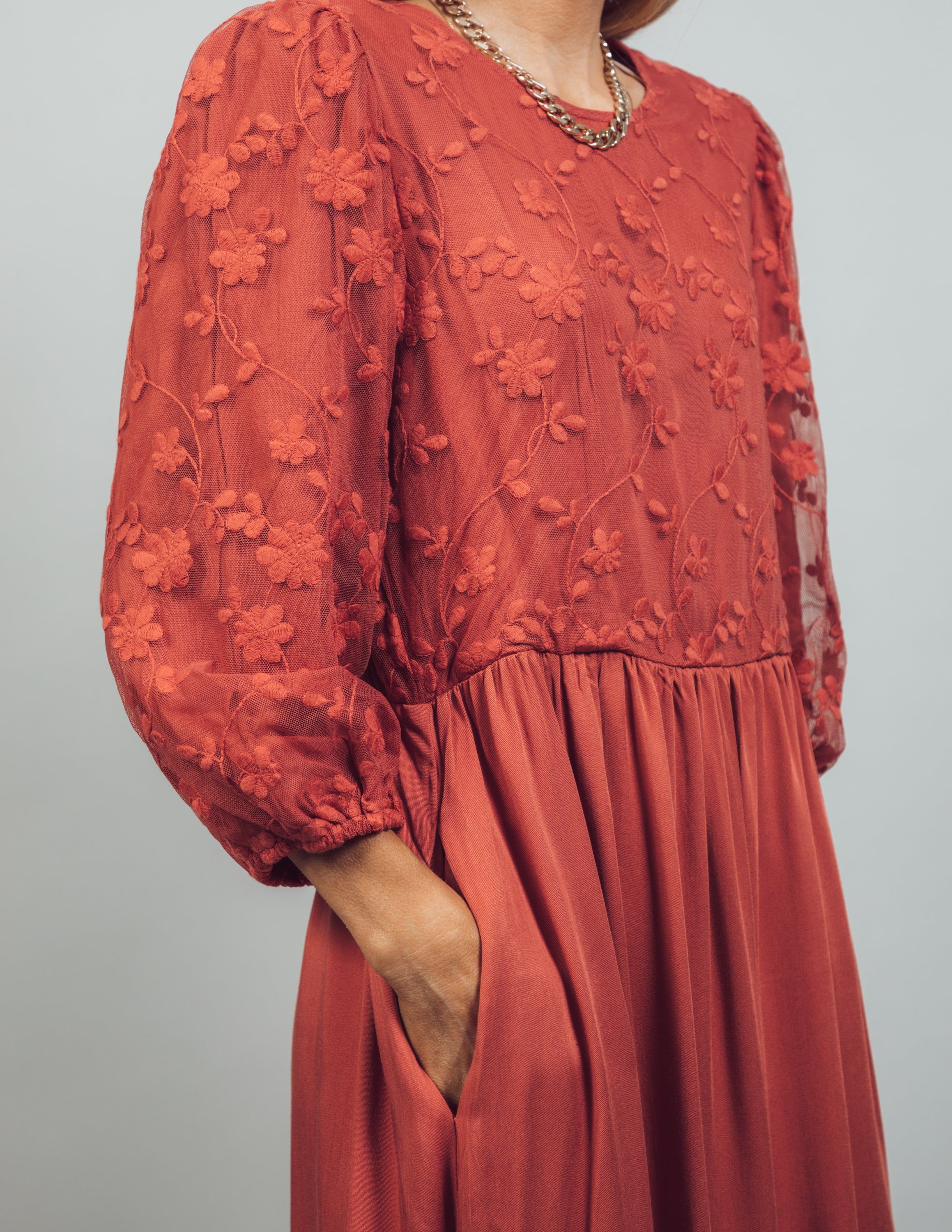 Annalise Embroidered Dress sold by Shop Stevie product image thumbnail 5