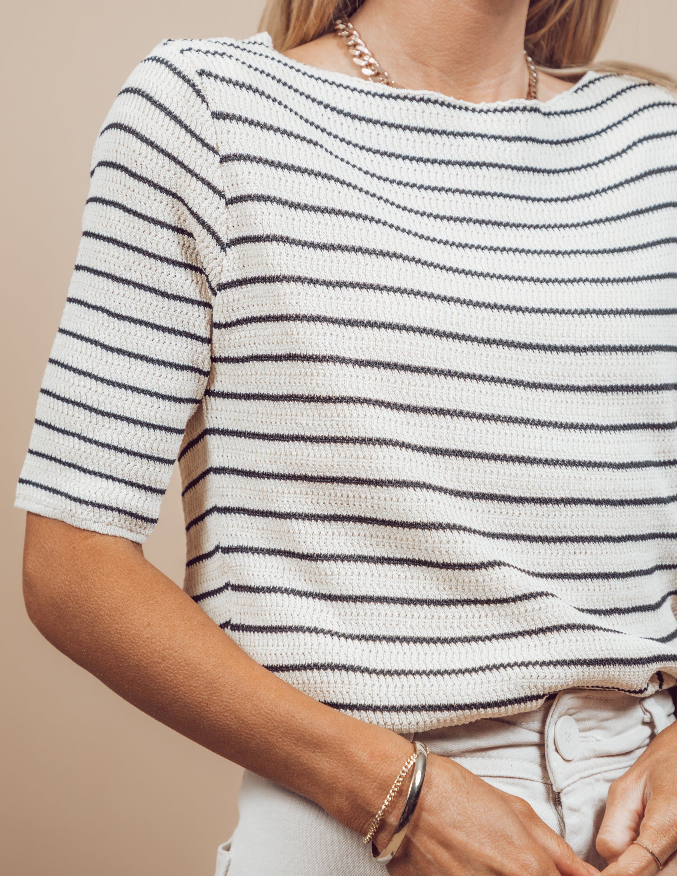 Arlo Striped Top sold by Shop Stevie product image thumbnail 5