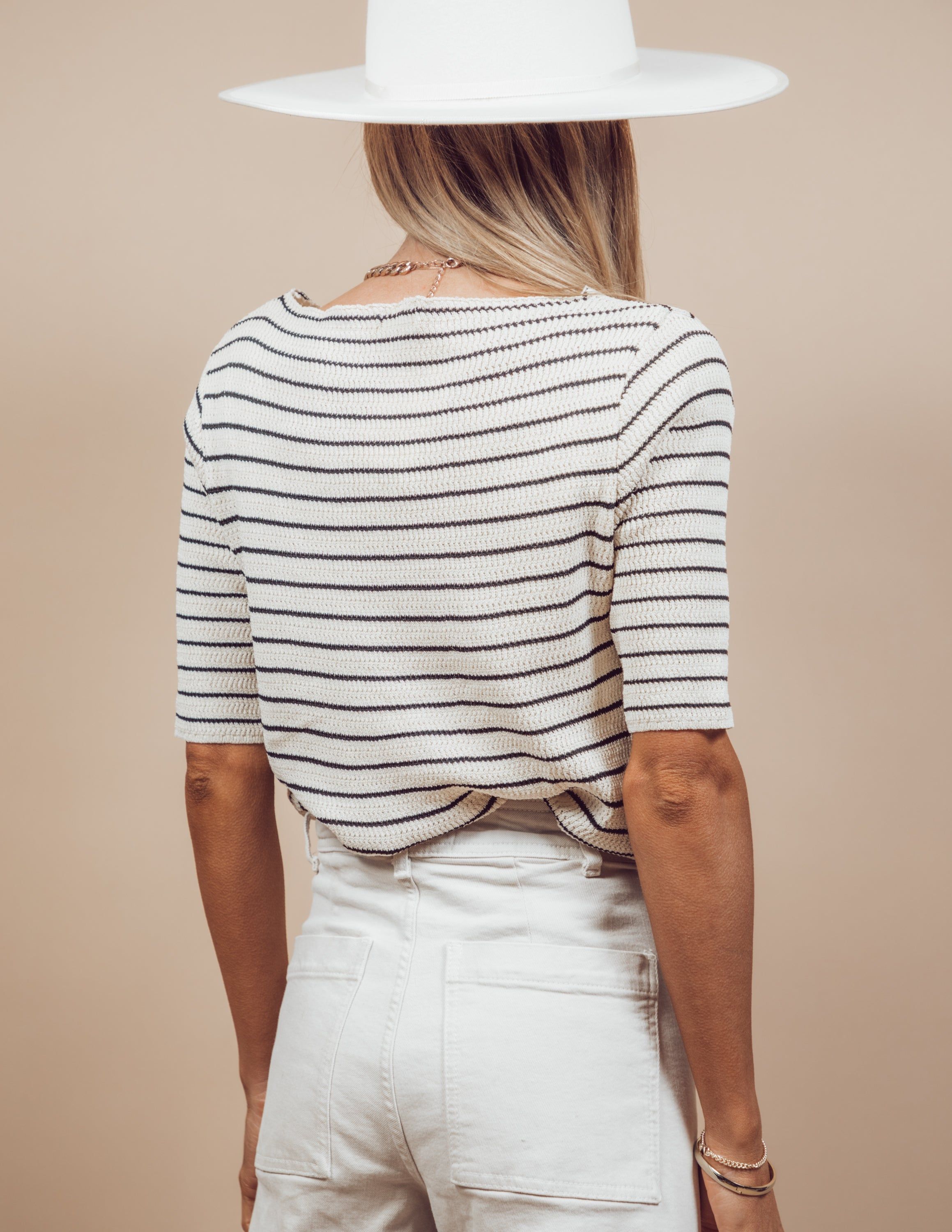Arlo Striped Top sold by Shop Stevie product image thumbnail 4