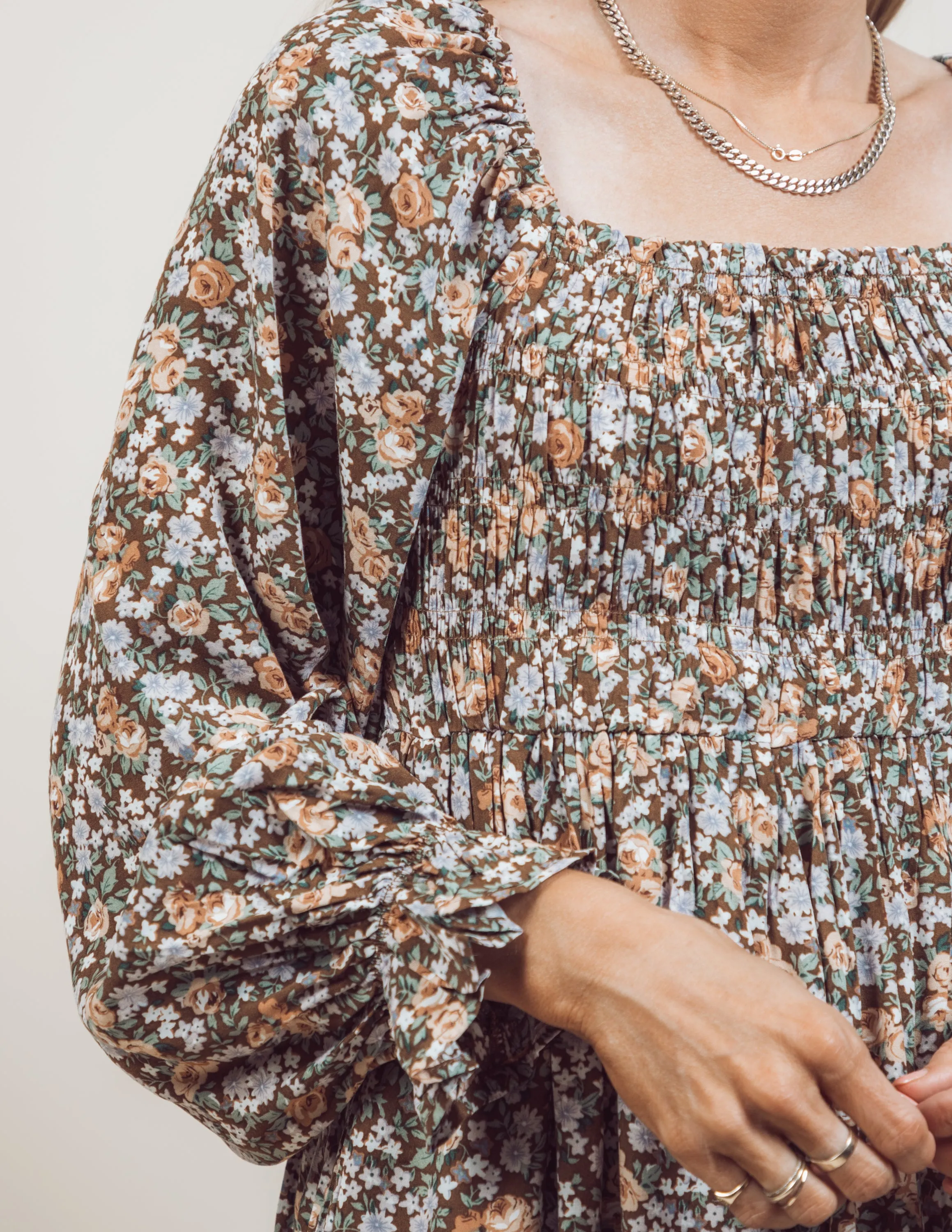 Iyana Floral Dress sold by Shop Stevie product image thumbnail 4