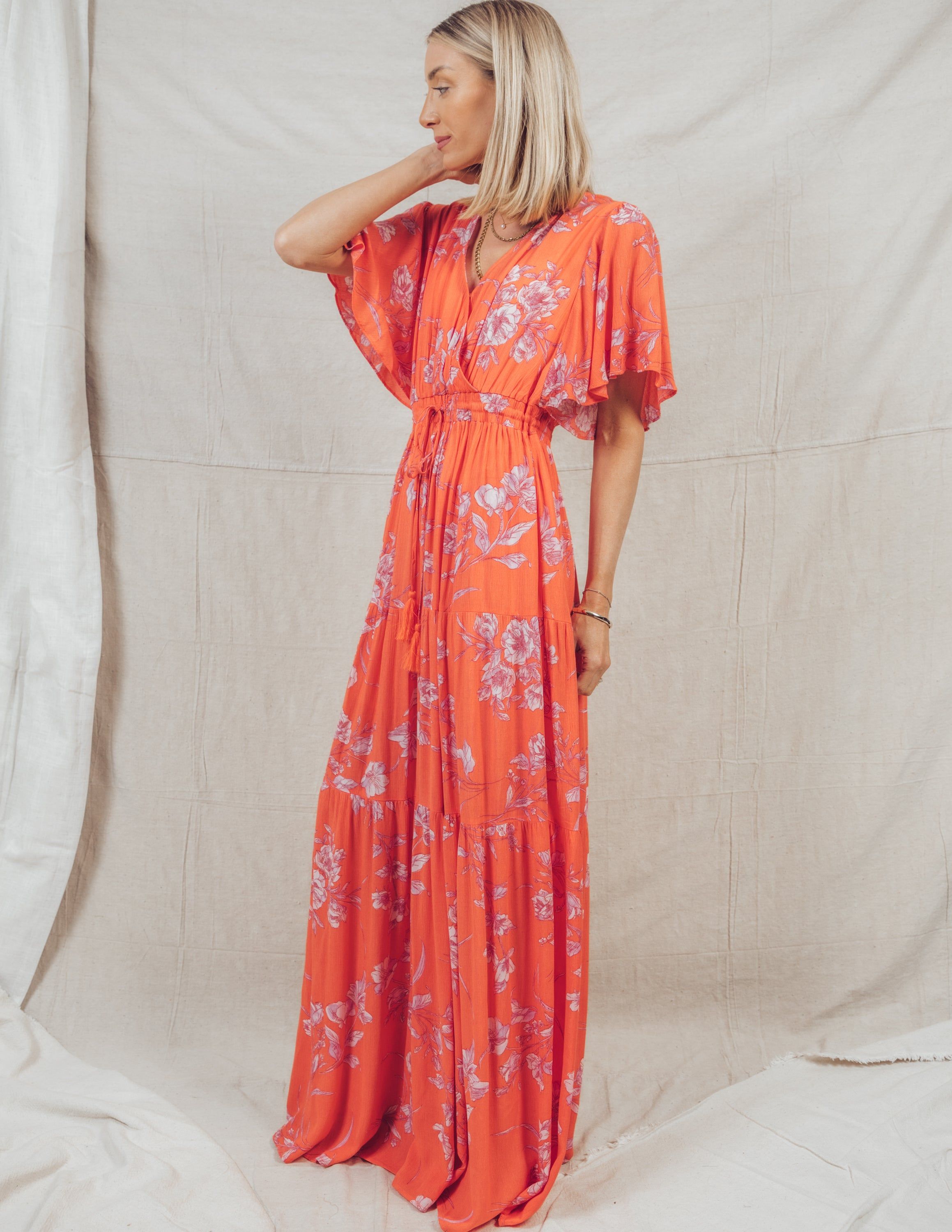 Karsen Floral Maxi Dress sold by Shop Stevie product image thumbnail 2