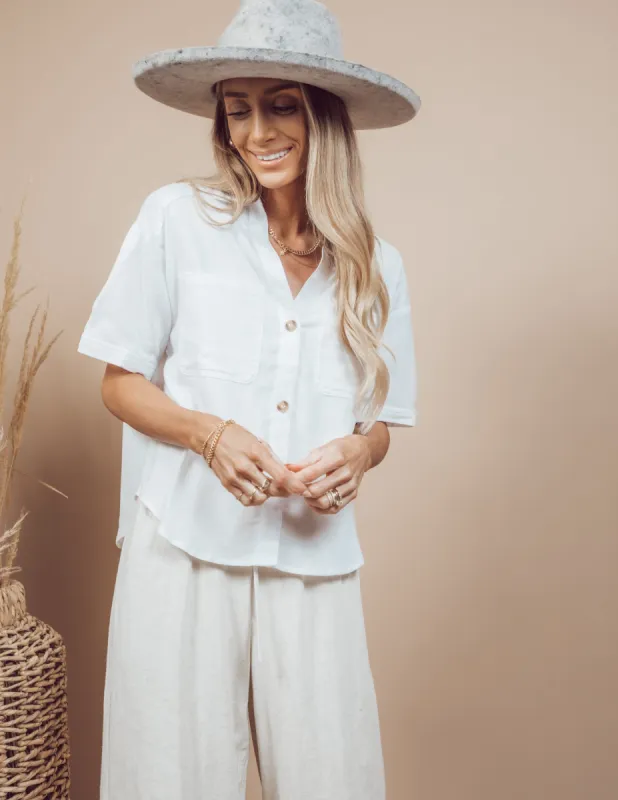 Addilynn Button Up Top sold by Shop Stevie