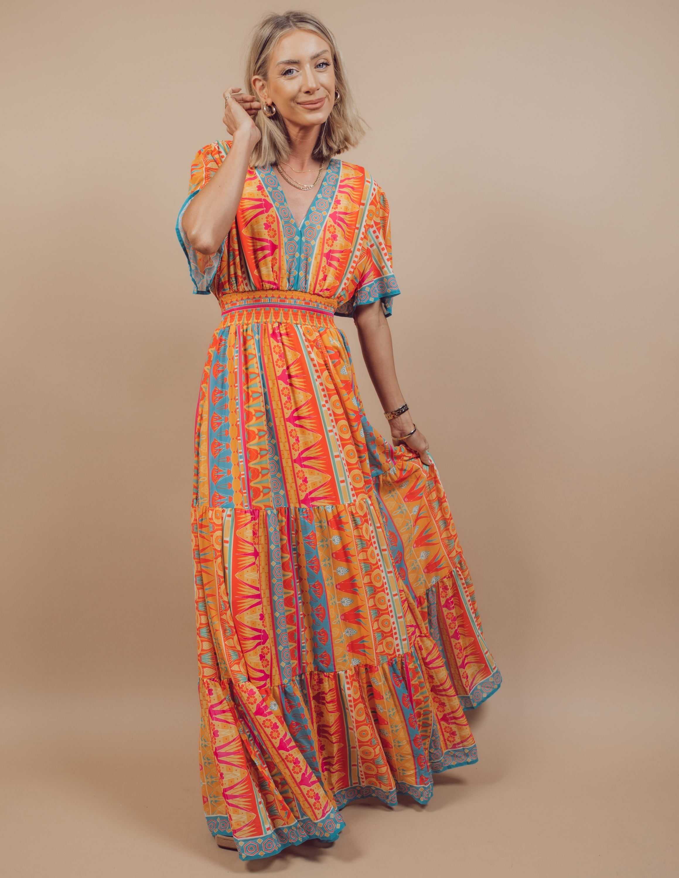 Marley Printed Maxi Dress *COMING SOON* sold by Shop Stevie