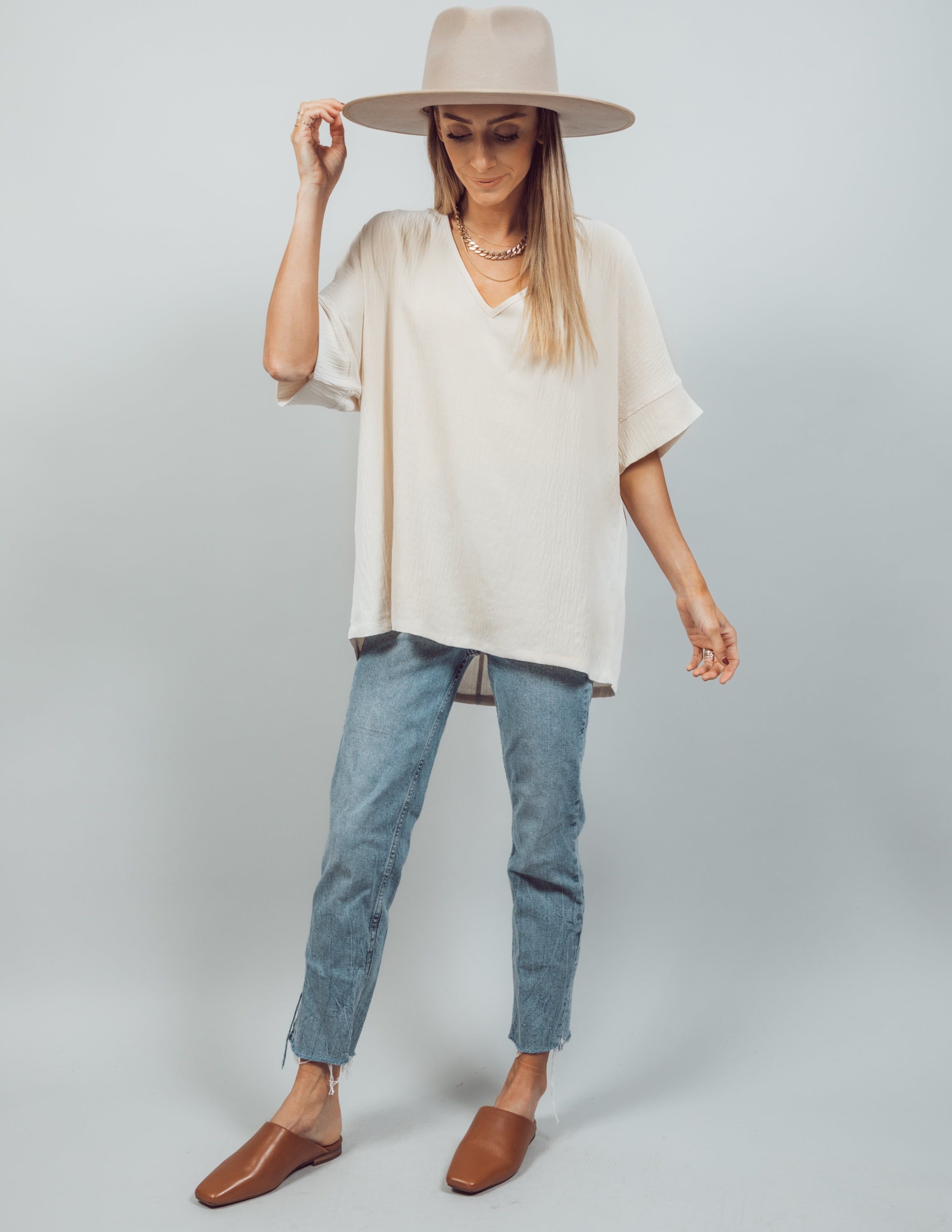 Vanessa V-Neck sold by Shop Stevie product image thumbnail 6