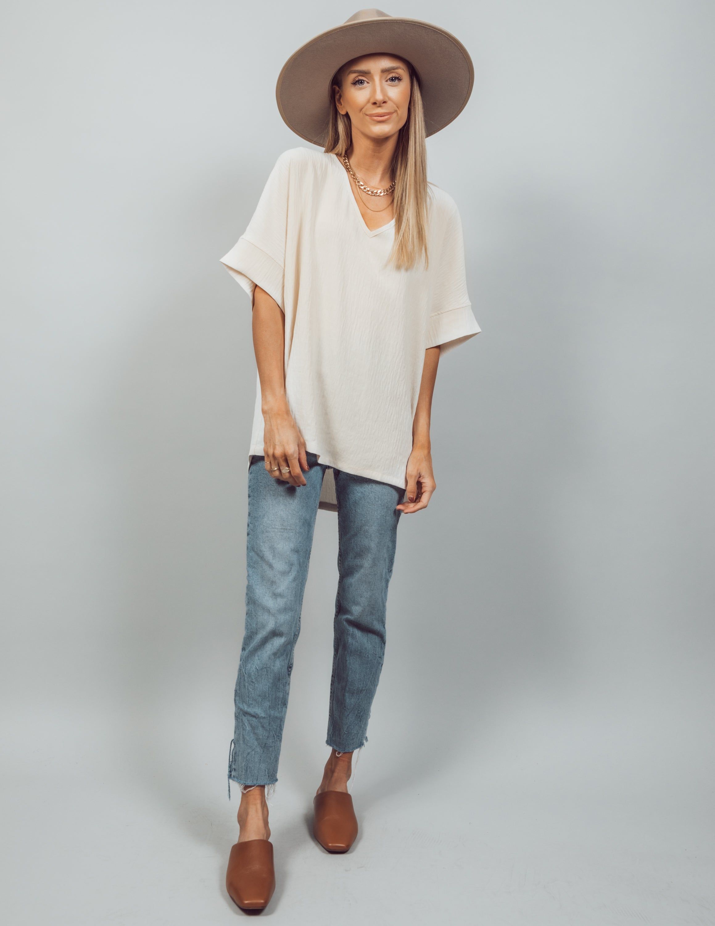 Vanessa V-Neck sold by Shop Stevie product image thumbnail 5