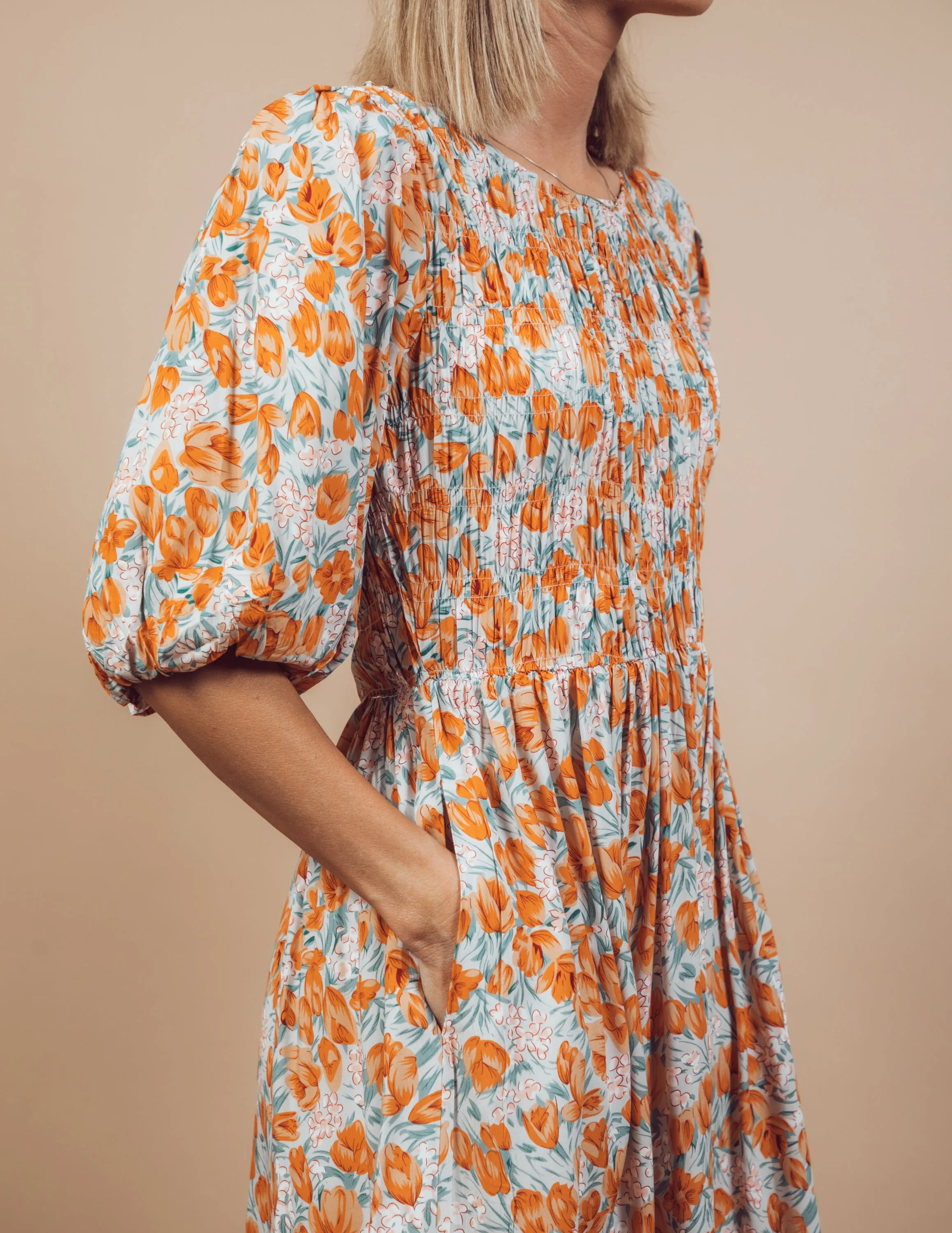 Donna Floral Dress sold by Shop Stevie product image thumbnail 5