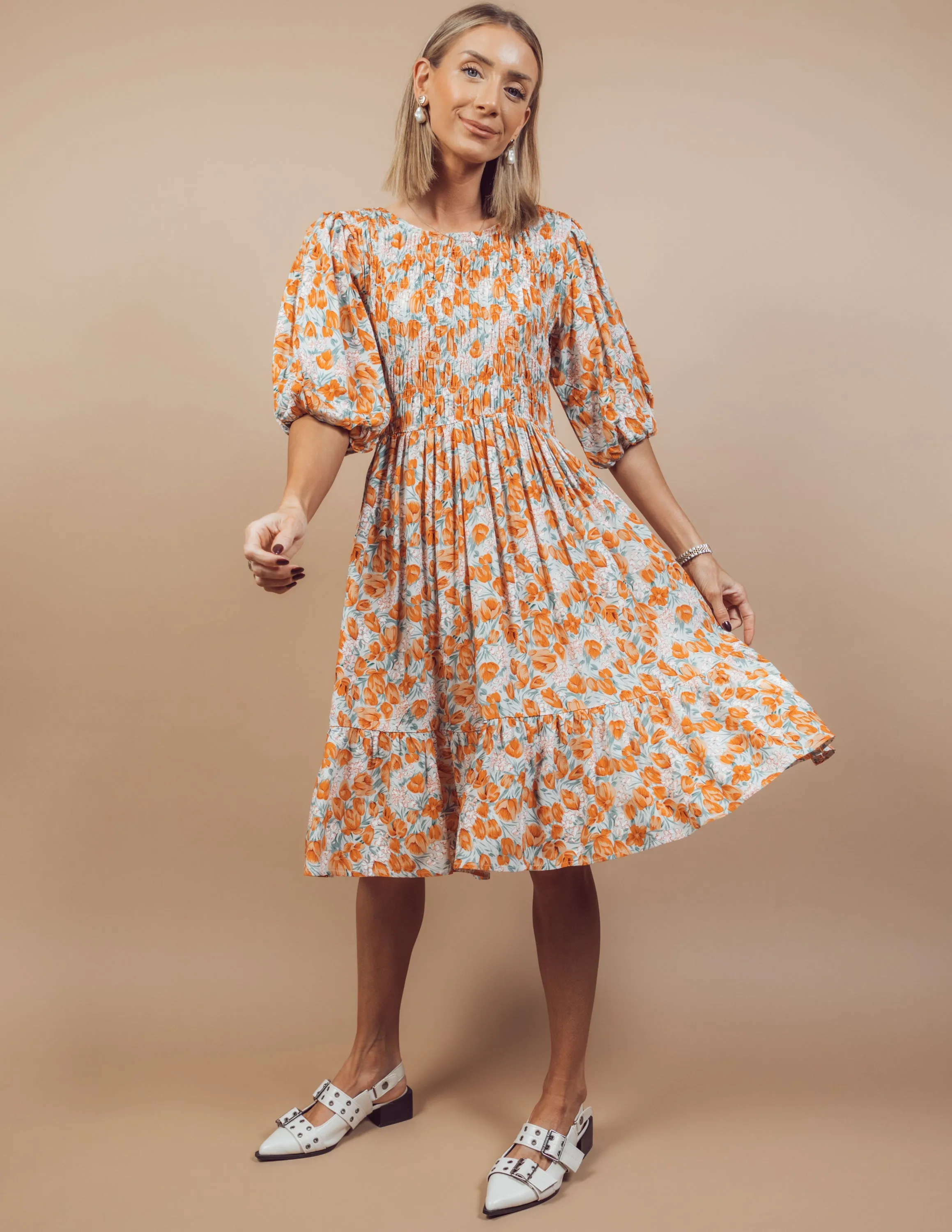 Donna Floral Dress sold by Shop Stevie product image thumbnail 2