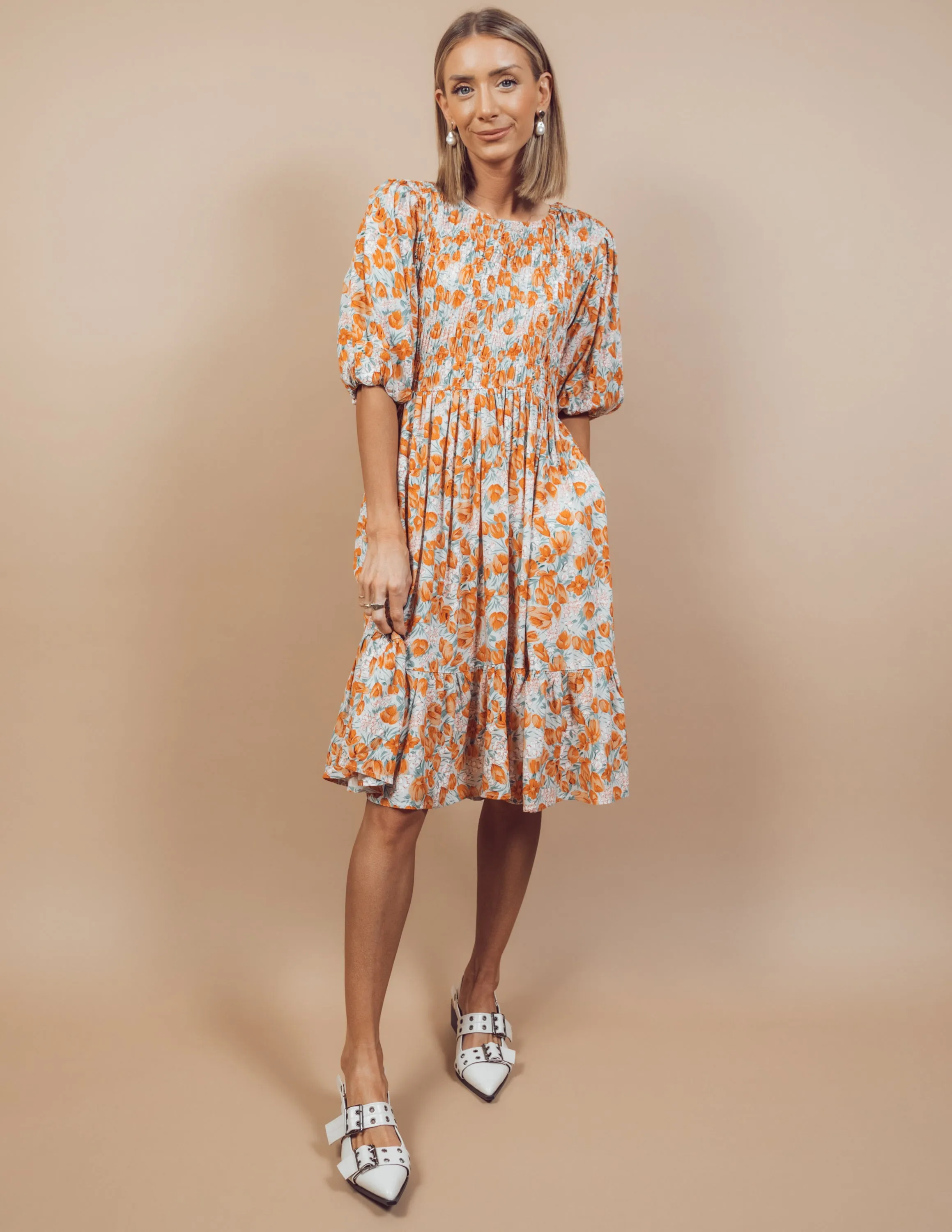 Donna Floral Dress sold by Shop Stevie product image thumbnail 3