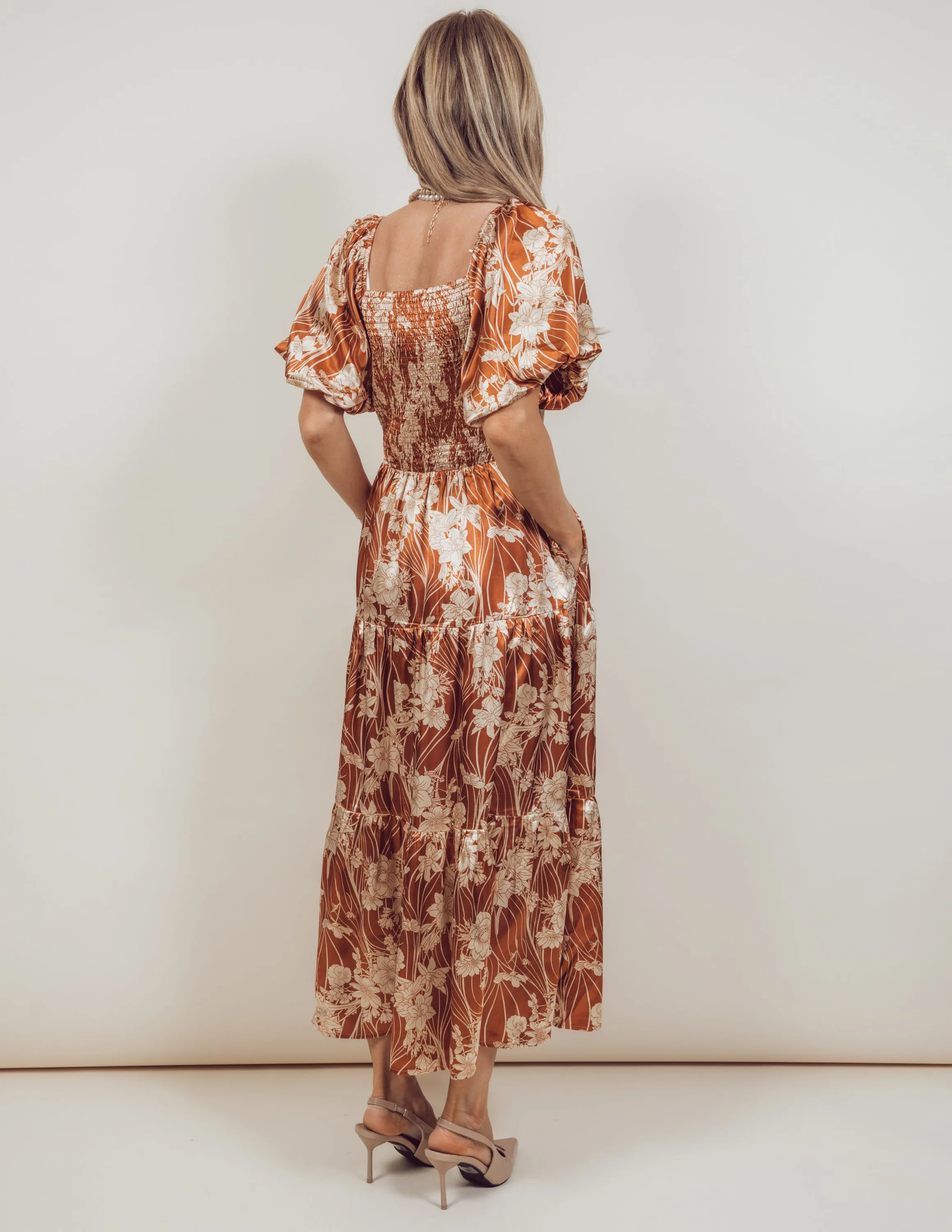 Emaline Floral Midi Dress sold by Shop Stevie product image thumbnail 3