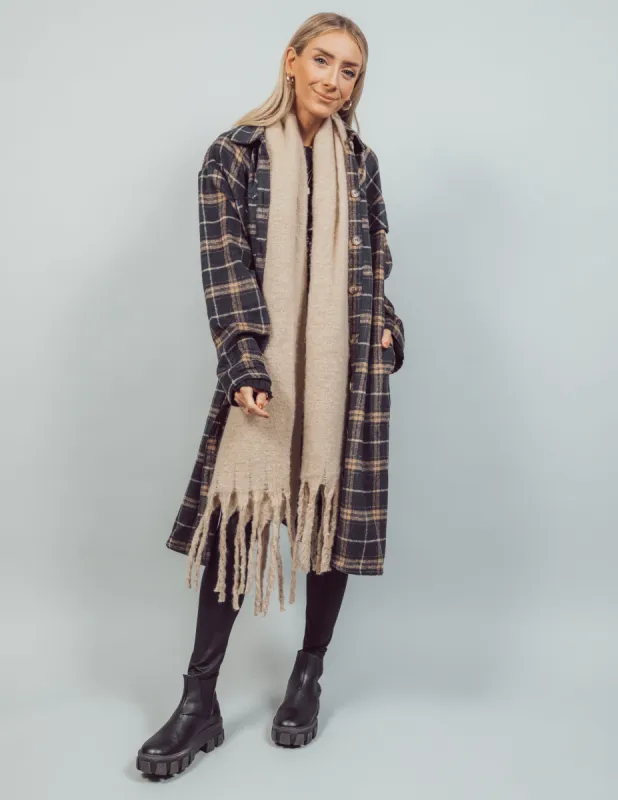 Betty Plaid Cardigan sold by Shop Stevie