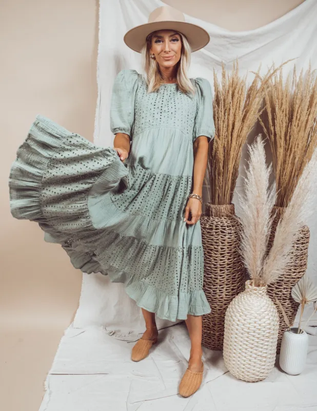 Murphy Eyelet Dress sold by Shop Stevie