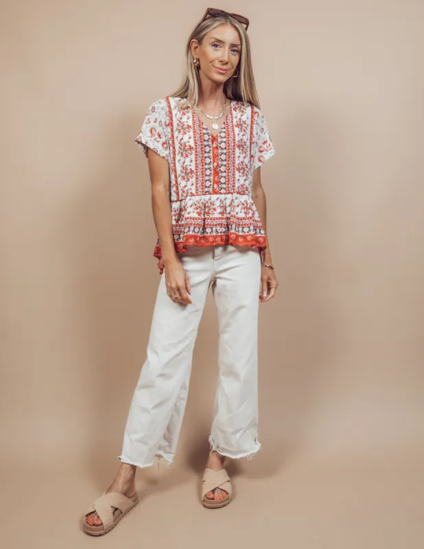 Marie Printed Top sold by Shop Stevie