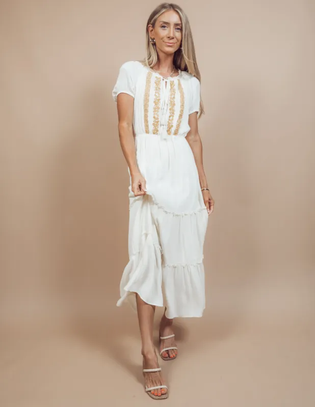 Helena Embroidered Dress sold by Shop Stevie