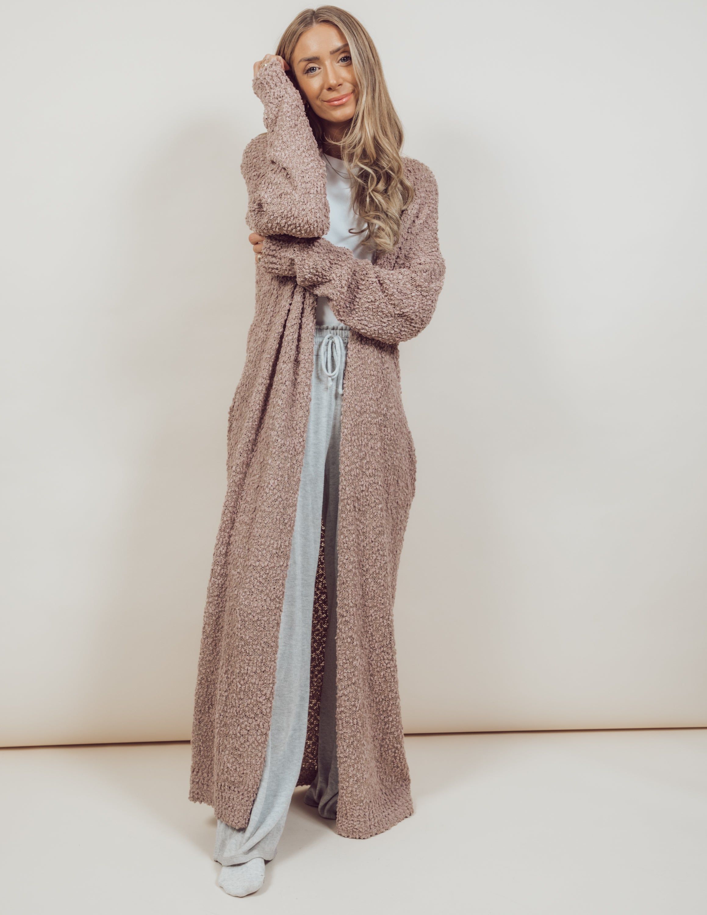 Lena Long Cardigan *RESTOCKING SOON* sold by Shop Stevie