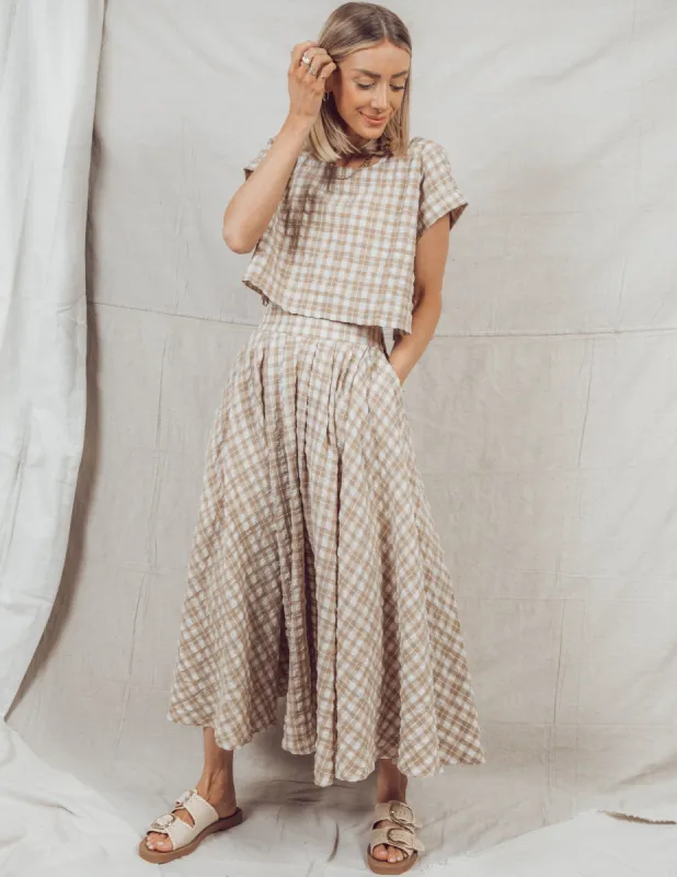 Maggie Plaid Set sold by Shop Stevie