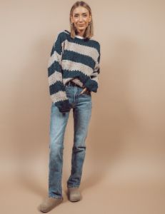Maria Striped Sweater sold by Shop Stevie