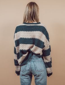 Maria Striped Sweater sold by Shop Stevie