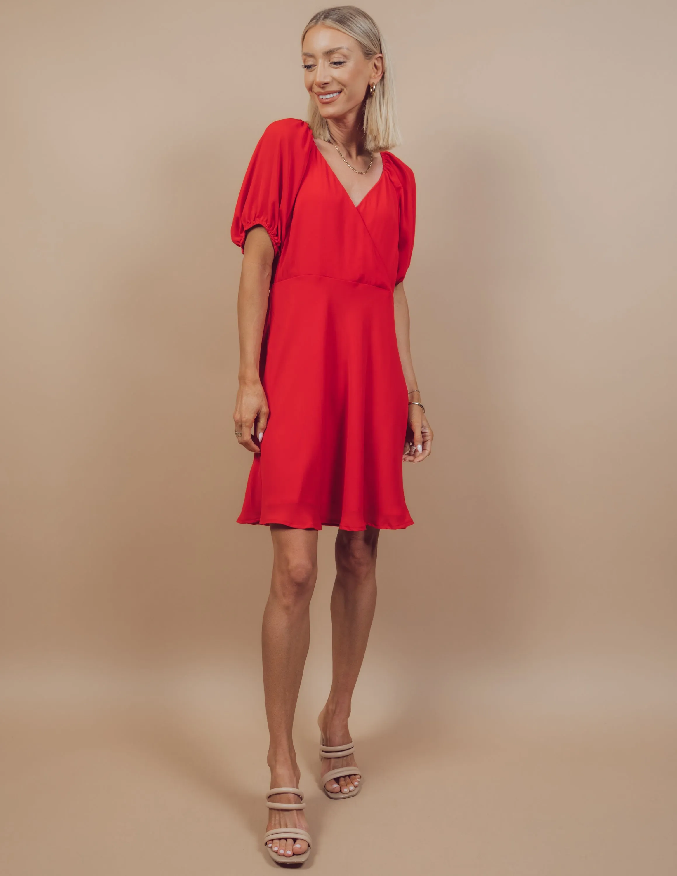 Jen Red Dress sold by Shop Stevie product image thumbnail 5