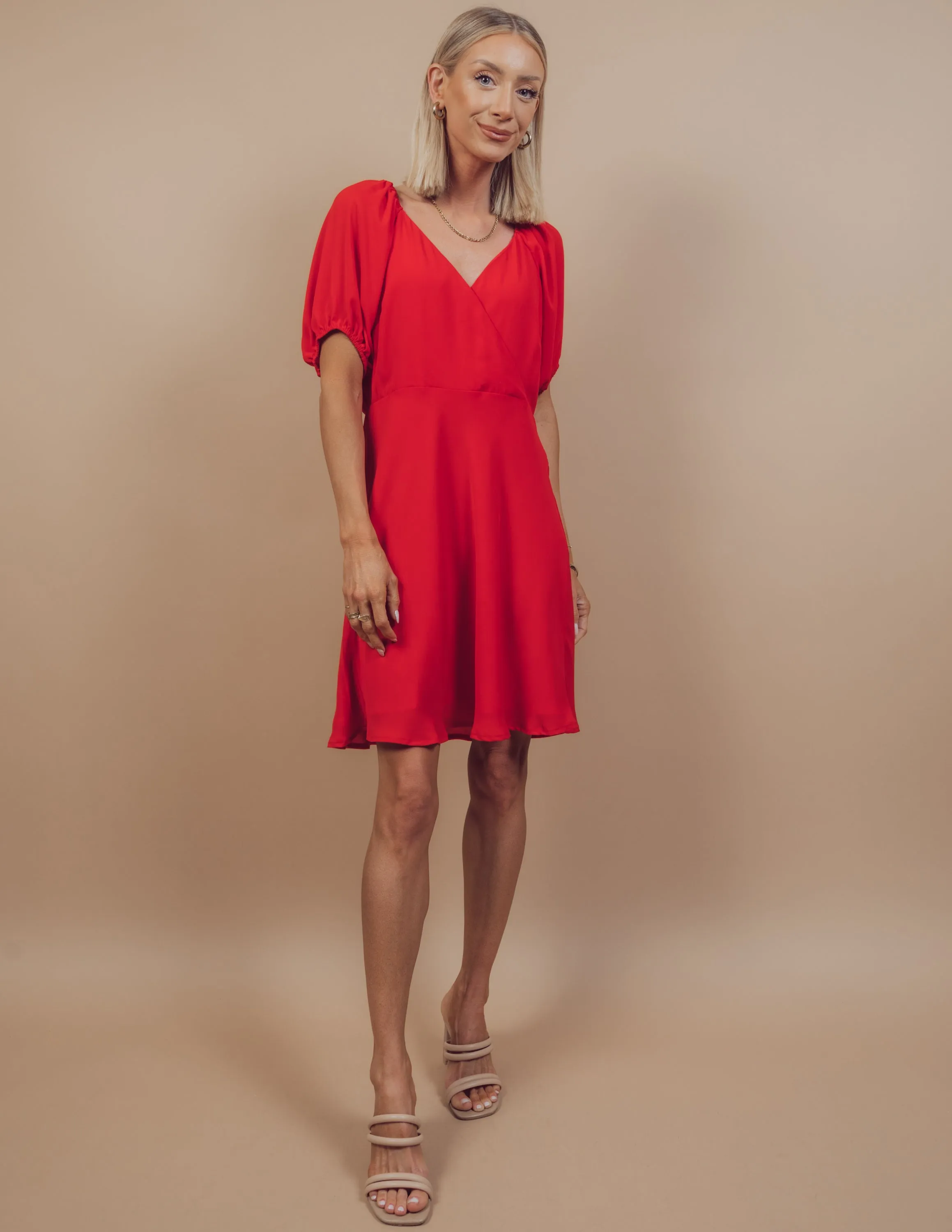 Jen Red Dress sold by Shop Stevie product image thumbnail 2