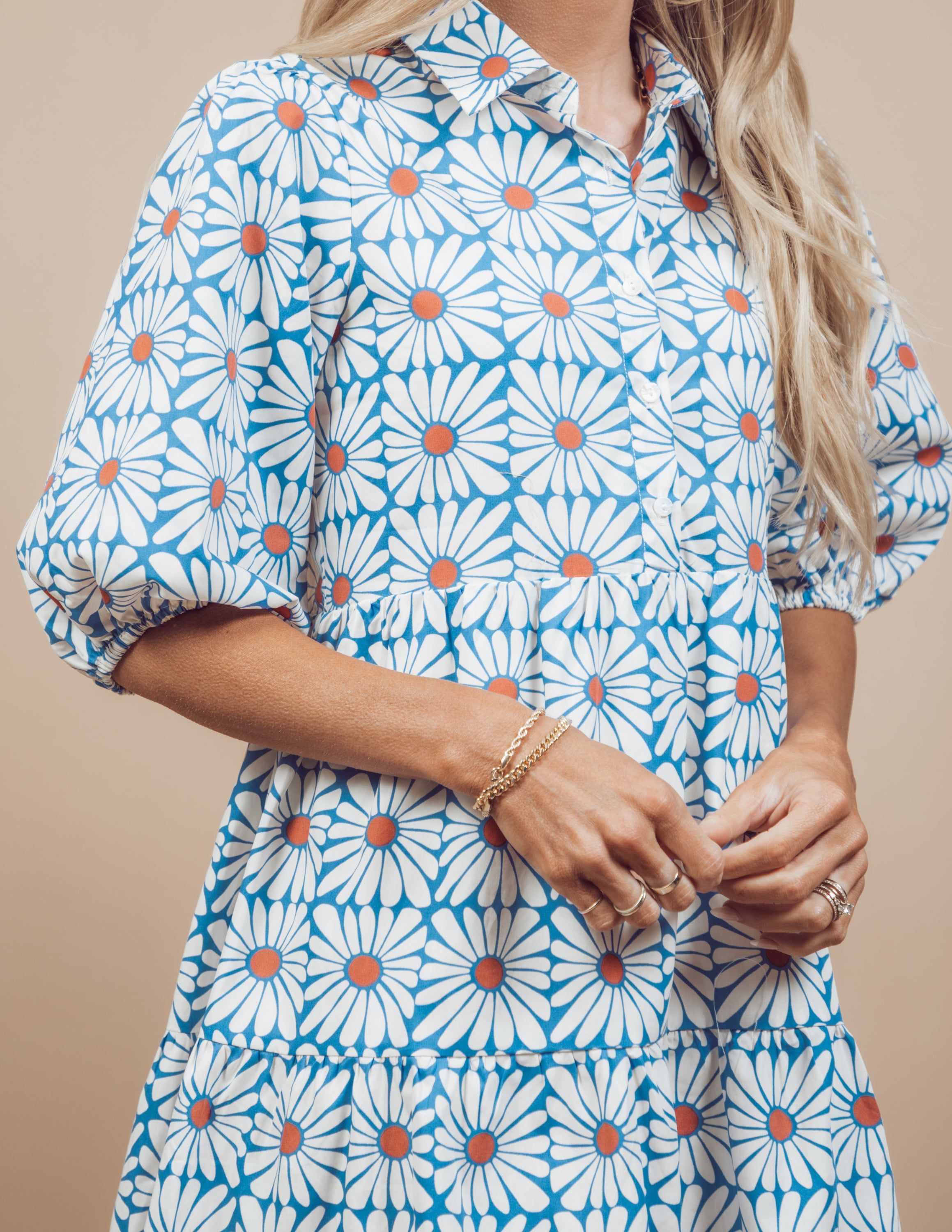 Freya Floral Dress sold by Shop Stevie product image thumbnail 5