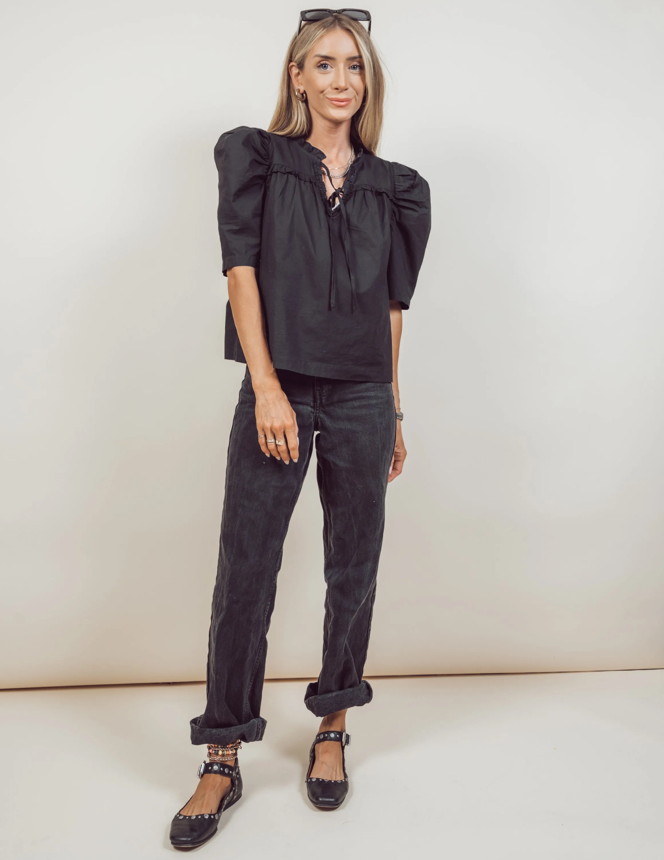 Delilah Ruffled Top sold by Shop Stevie product image thumbnail 2