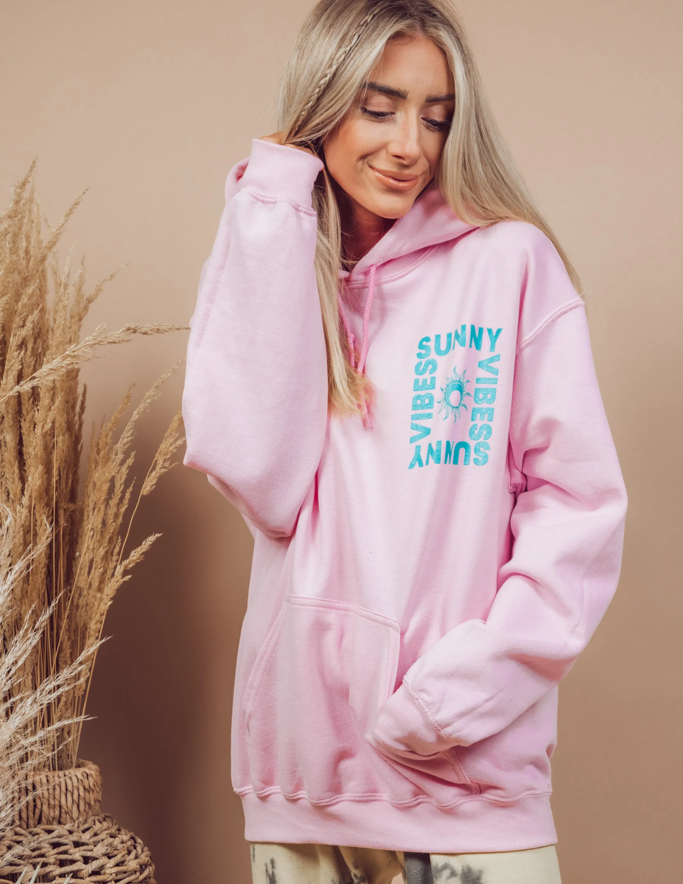 Sunny Vibes Graphic Hoodie sold by Shop Stevie product image thumbnail 4