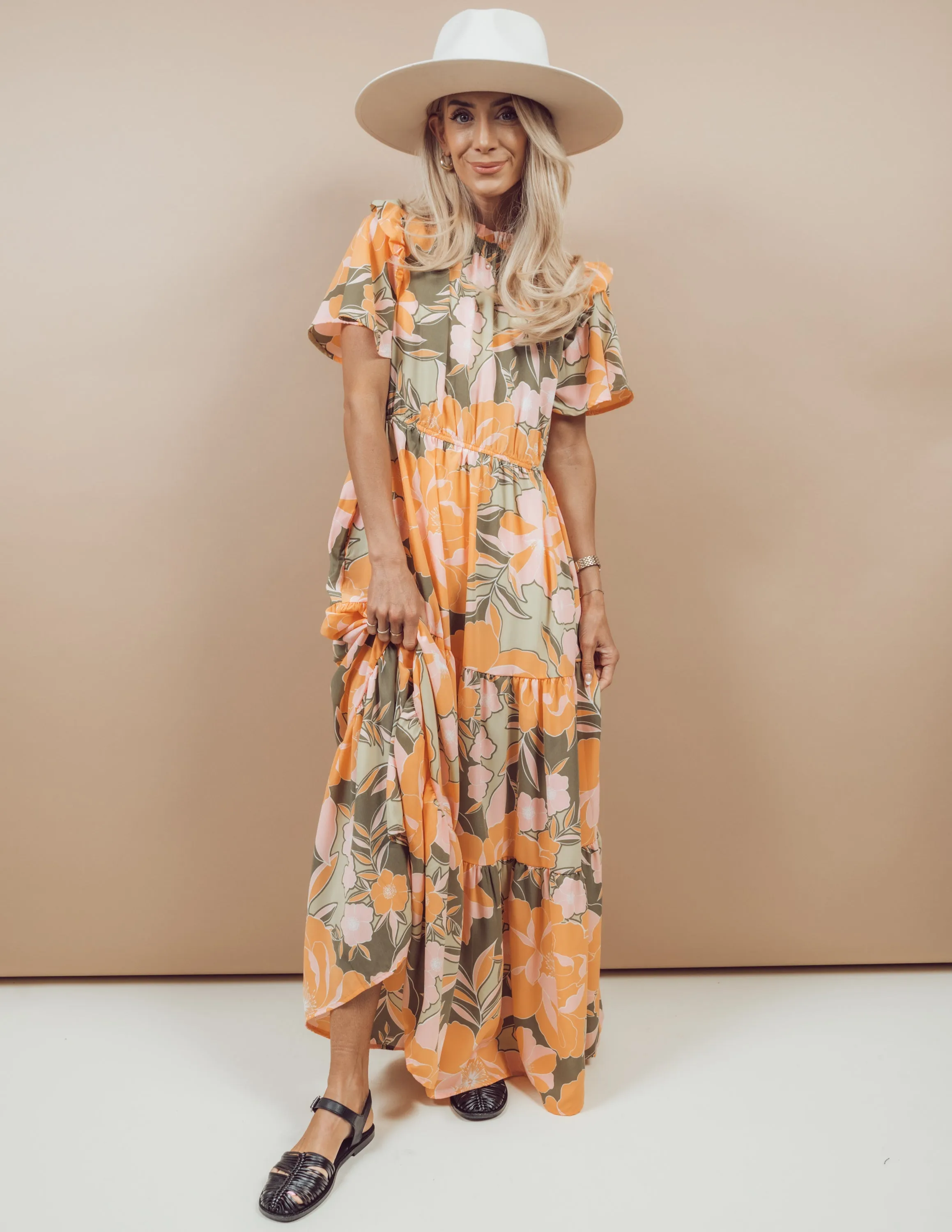 Allegra Tiered Dress sold by Shop Stevie