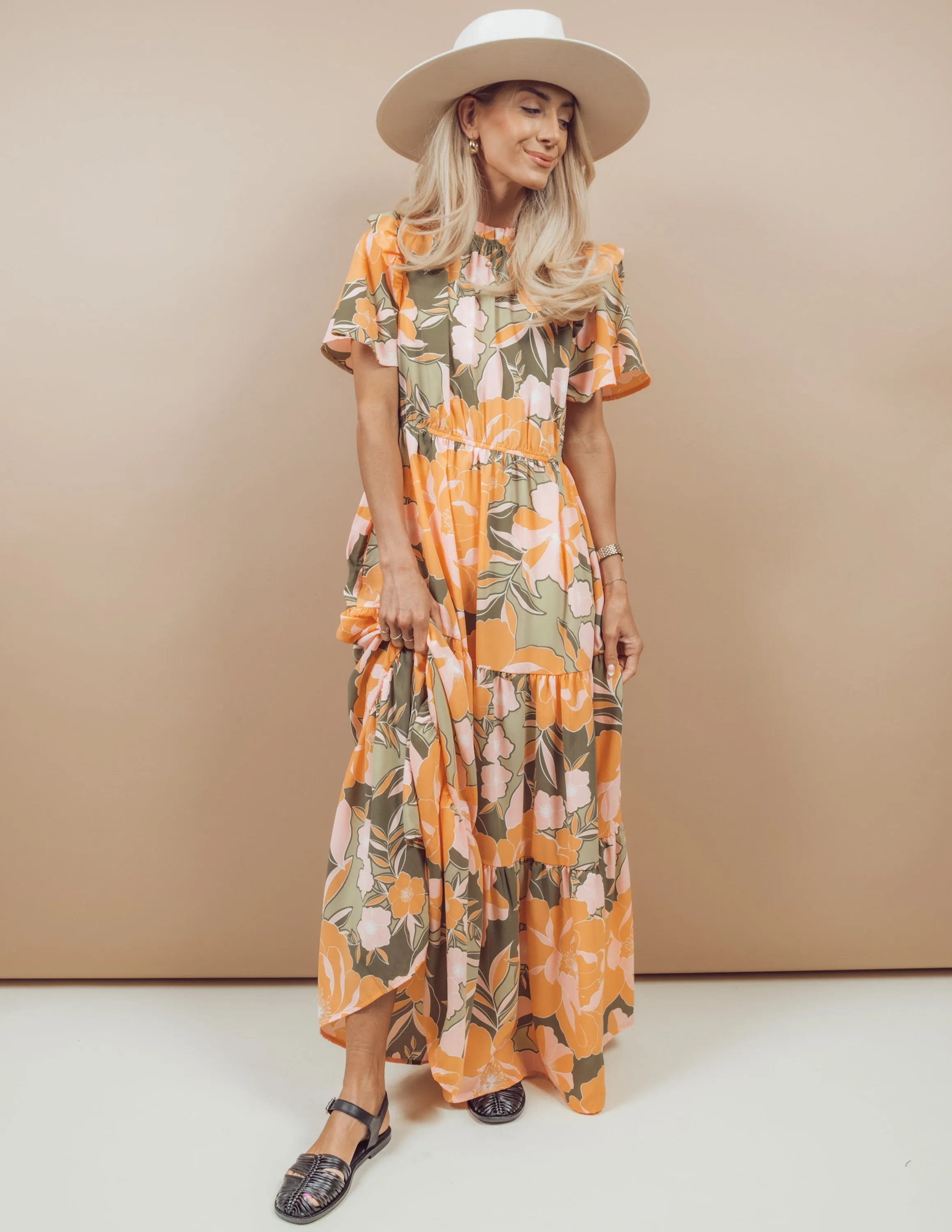 Allegra Tiered Dress sold by Shop Stevie product image thumbnail 5