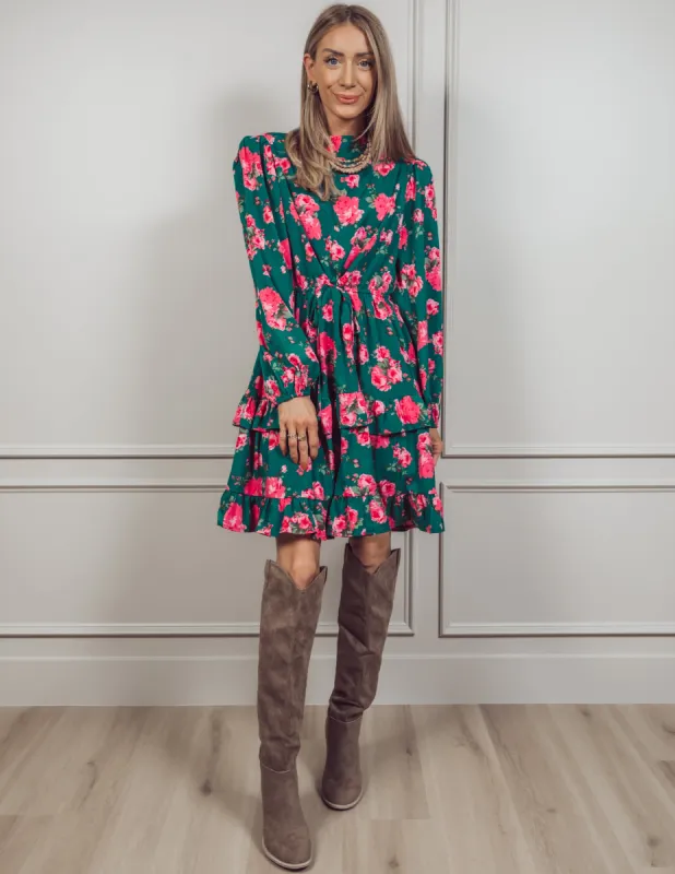 Charlotte Floral Dress sold by Shop Stevie