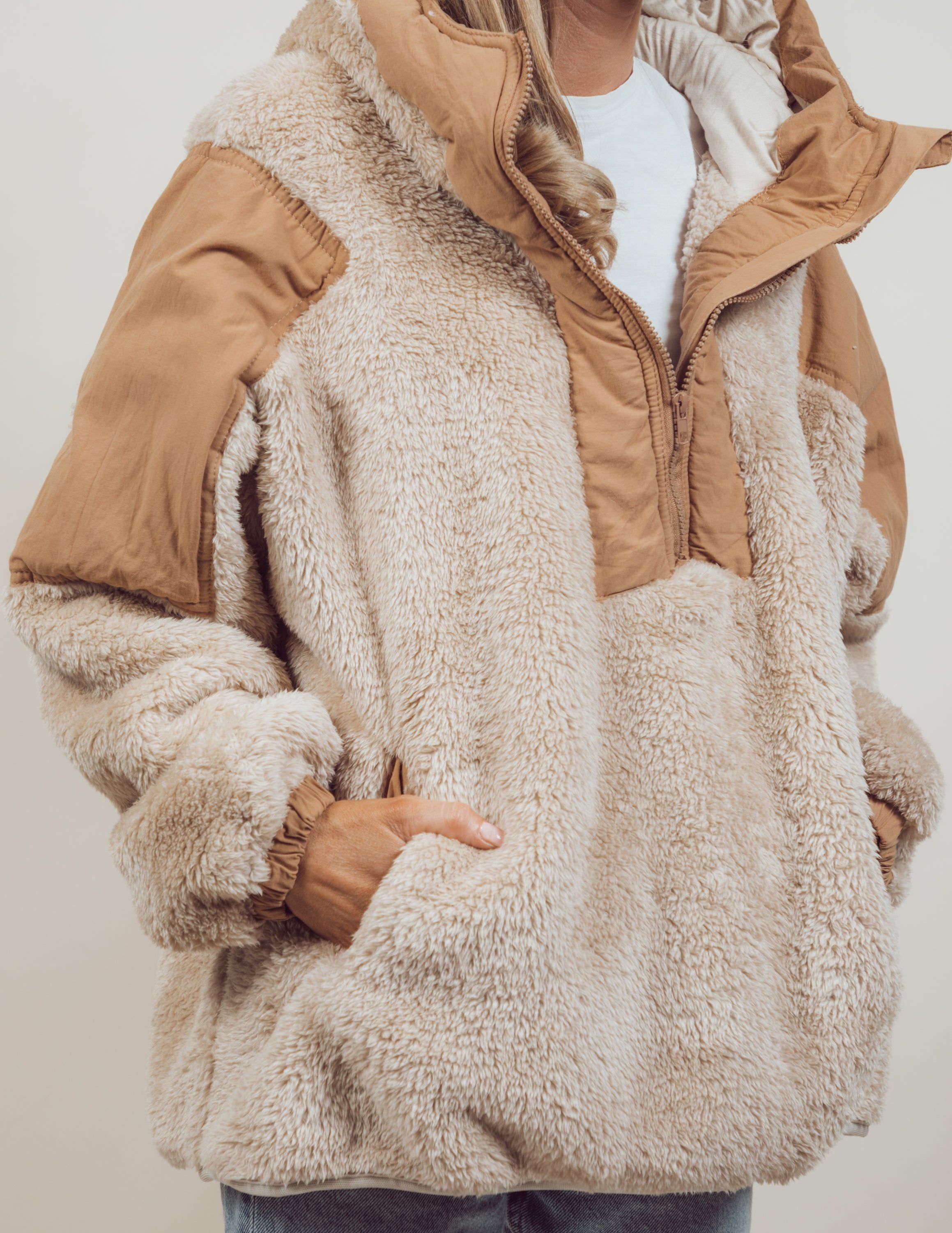 Lyn Sherpa Pullover sold by Shop Stevie product image thumbnail 3