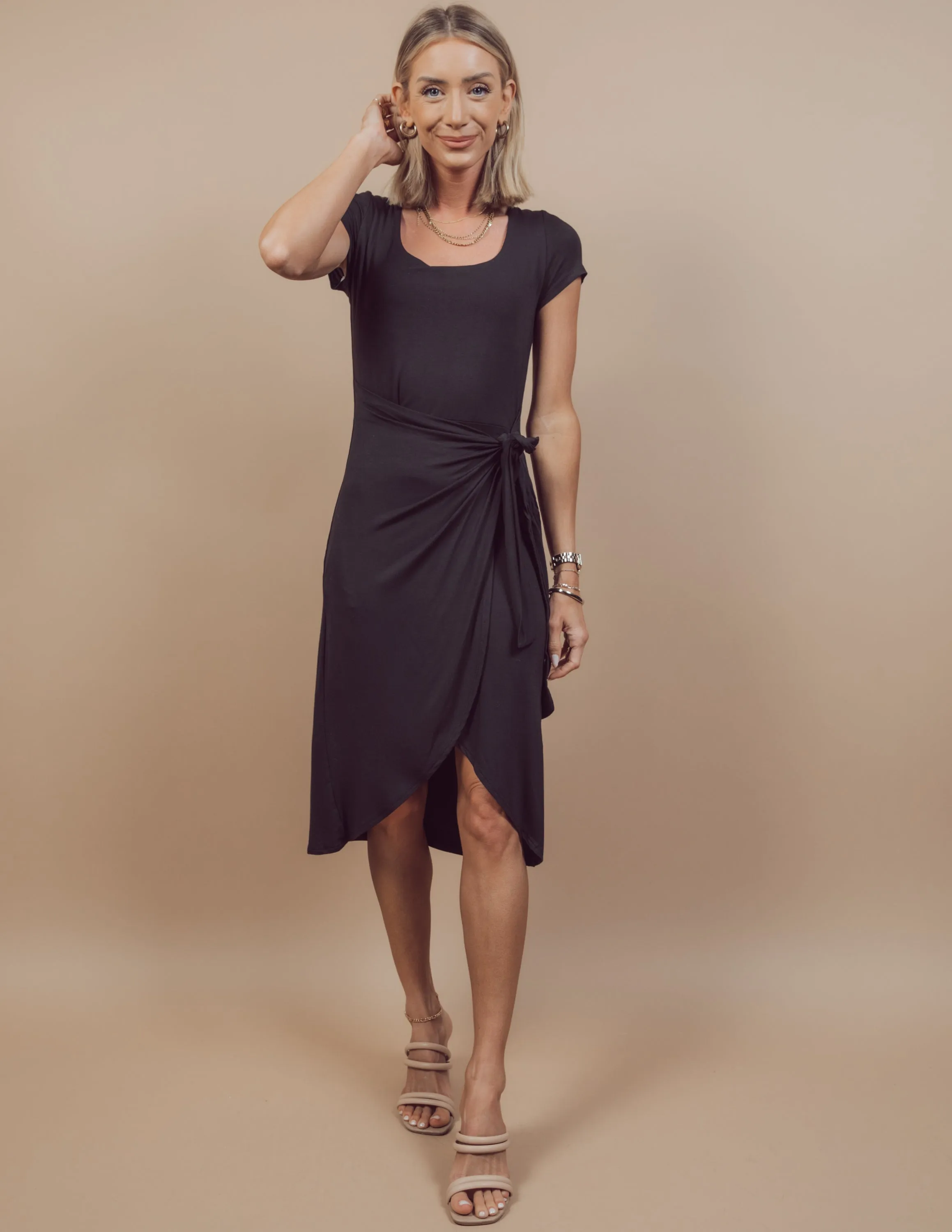 Caroline Midi Dress sold by Shop Stevie