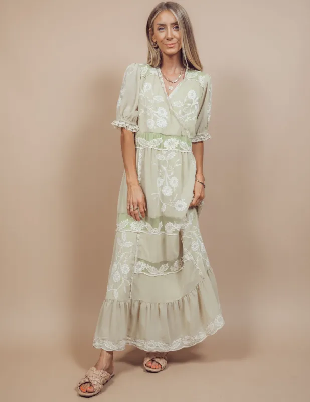 Alia Embroidered Dress sold by Shop Stevie