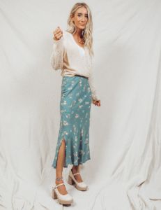 Payge Midi Skirt sold by Shop Stevie