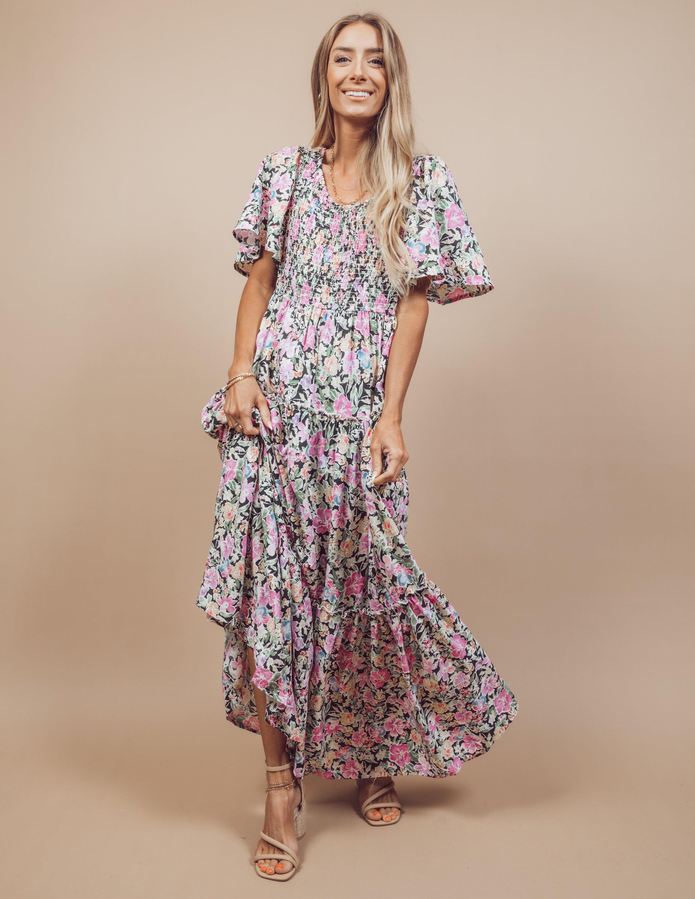 Carrington Floral Maxi Dress sold by Shop Stevie product image thumbnail 2