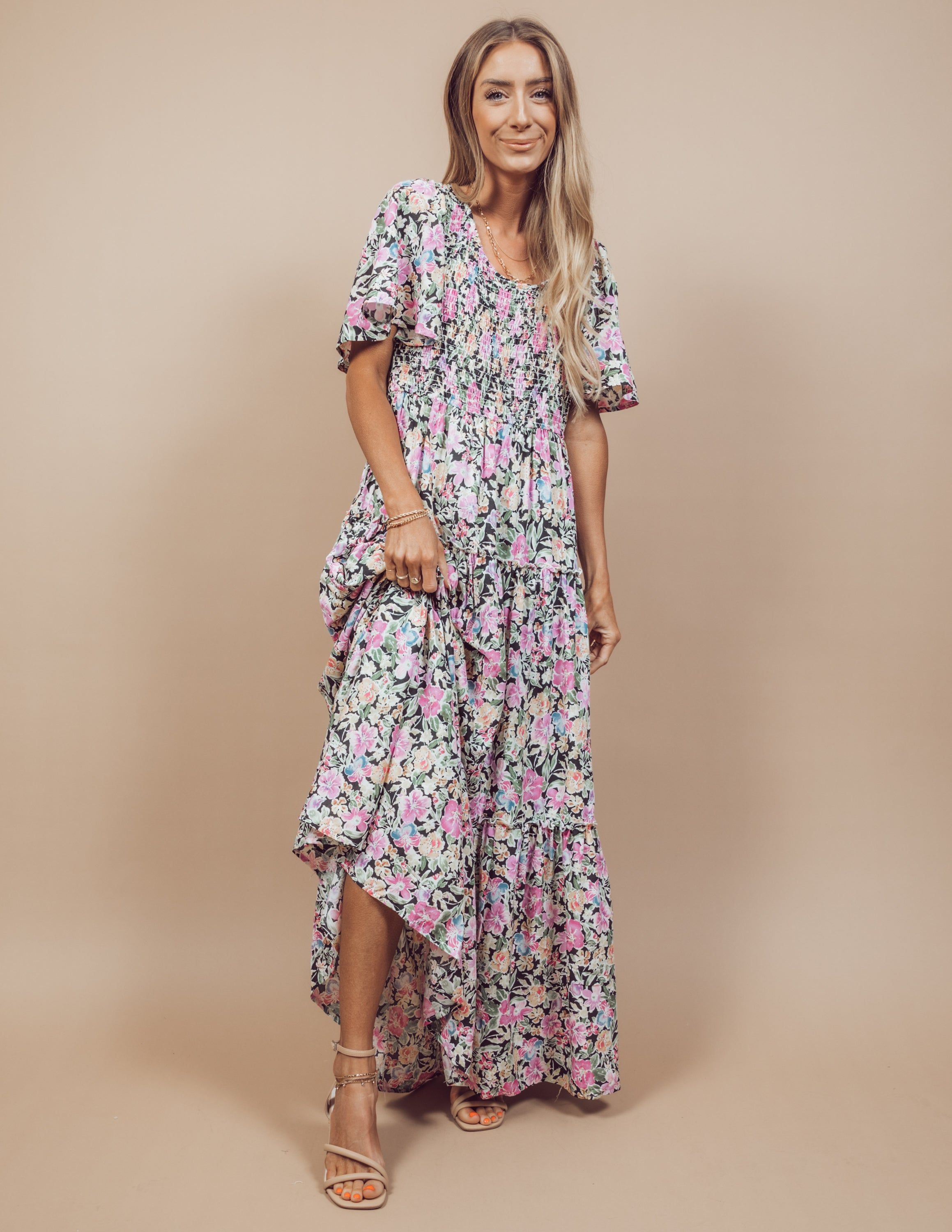Carrington Floral Maxi Dress sold by Shop Stevie product image thumbnail 6