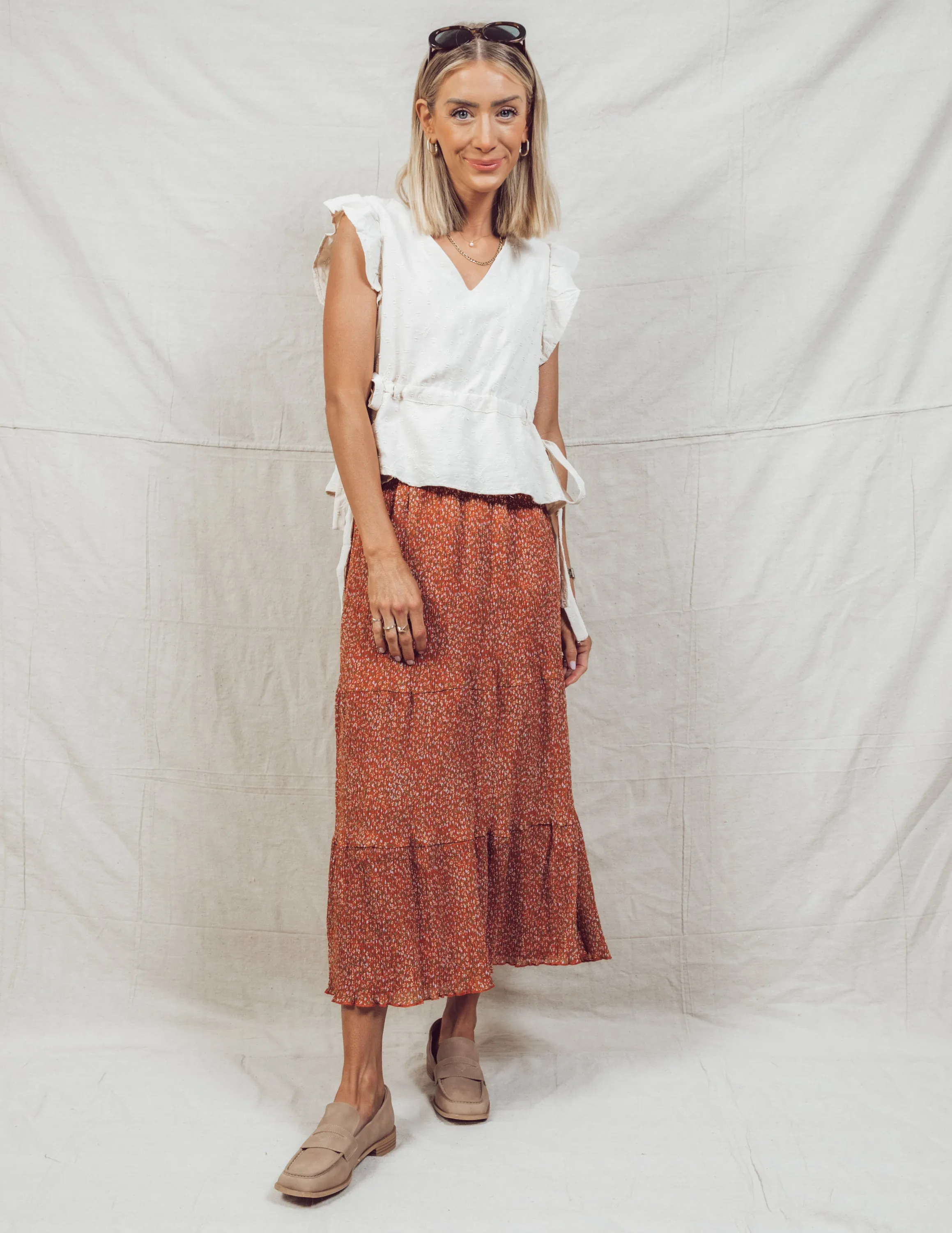 Darcie Ruffle Top sold by Shop Stevie product image thumbnail 2