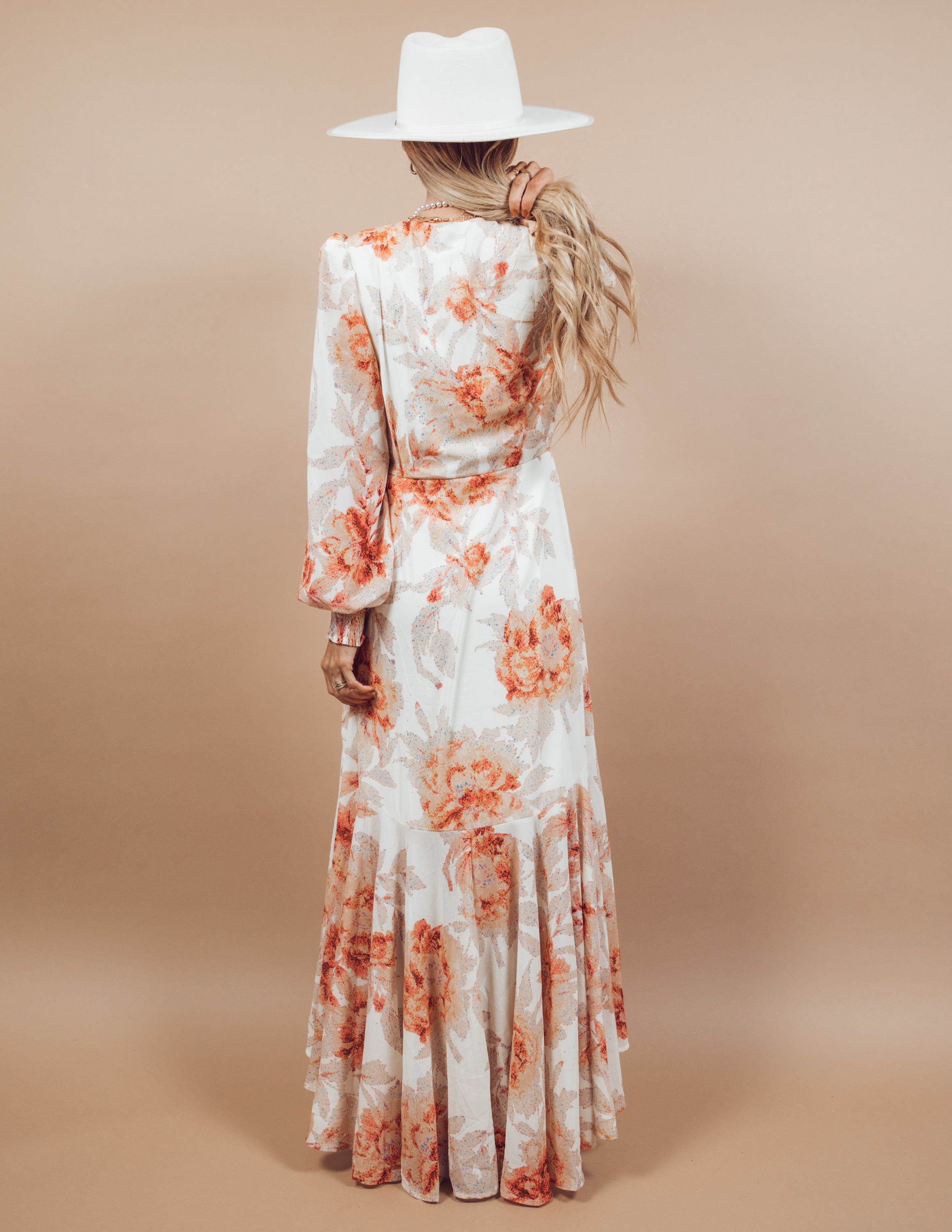 Odette Floral Printed Dress sold by Shop Stevie product image thumbnail 3