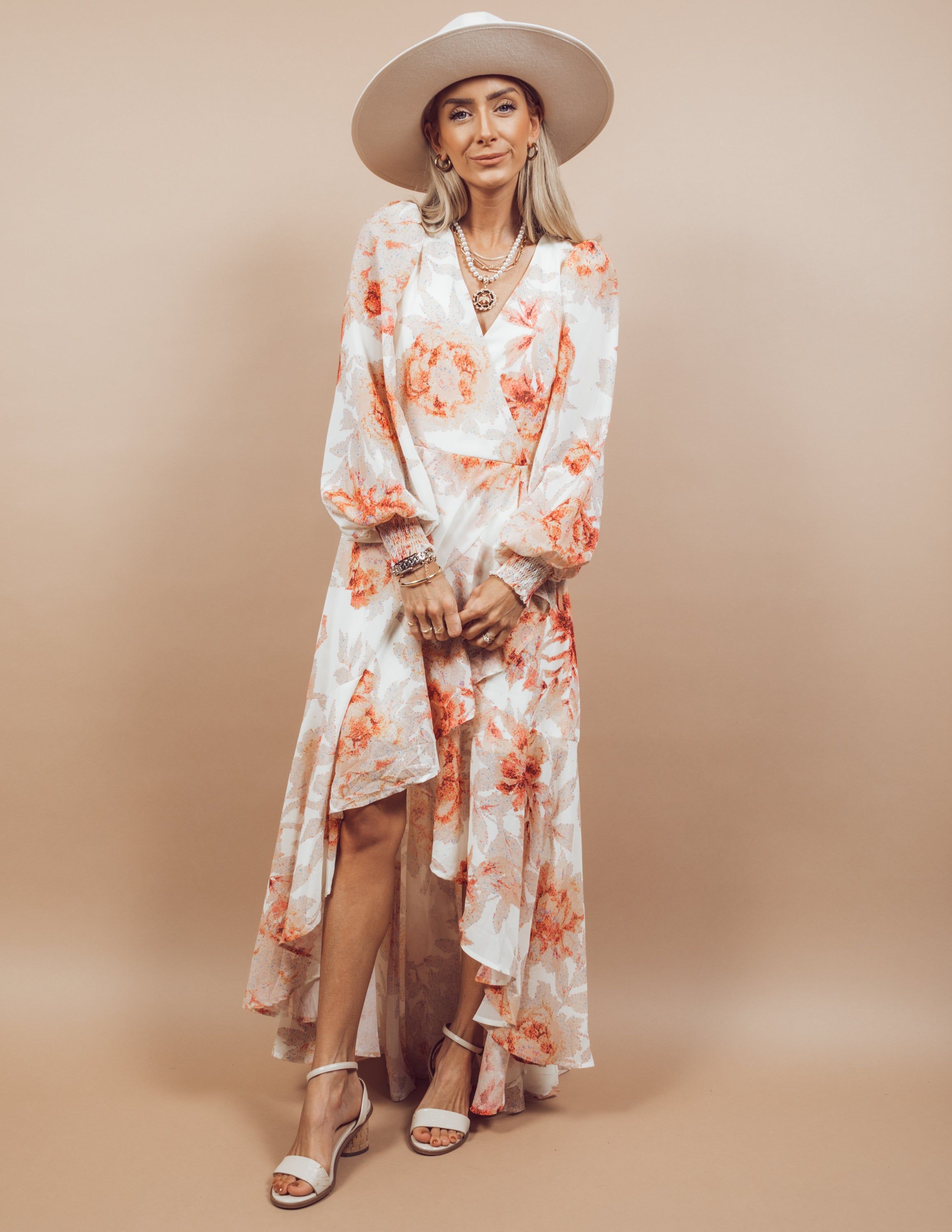 Odette Floral Printed Dress sold by Shop Stevie product image thumbnail 2