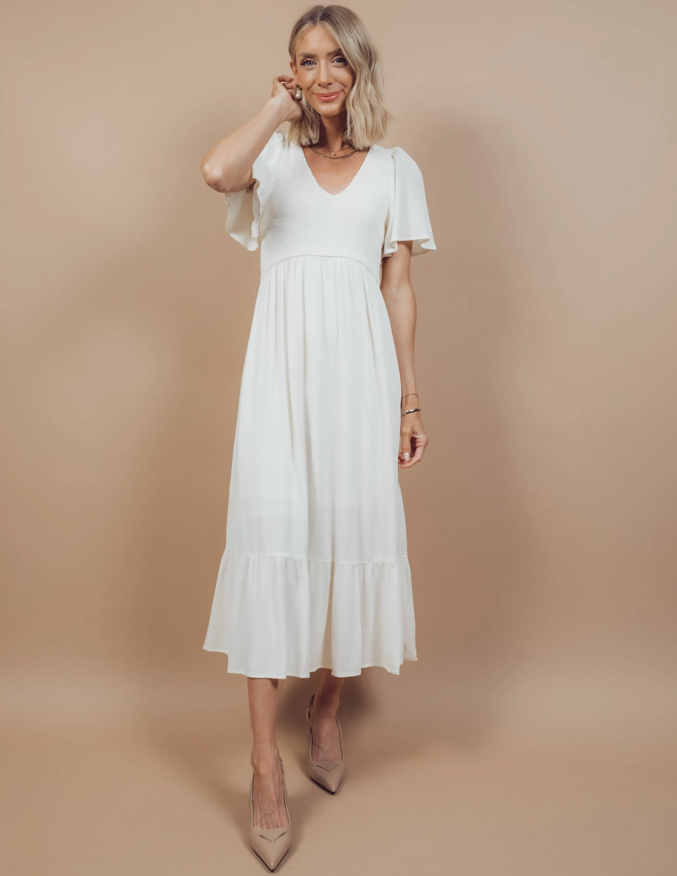 Dionne Midi Dress sold by Shop Stevie