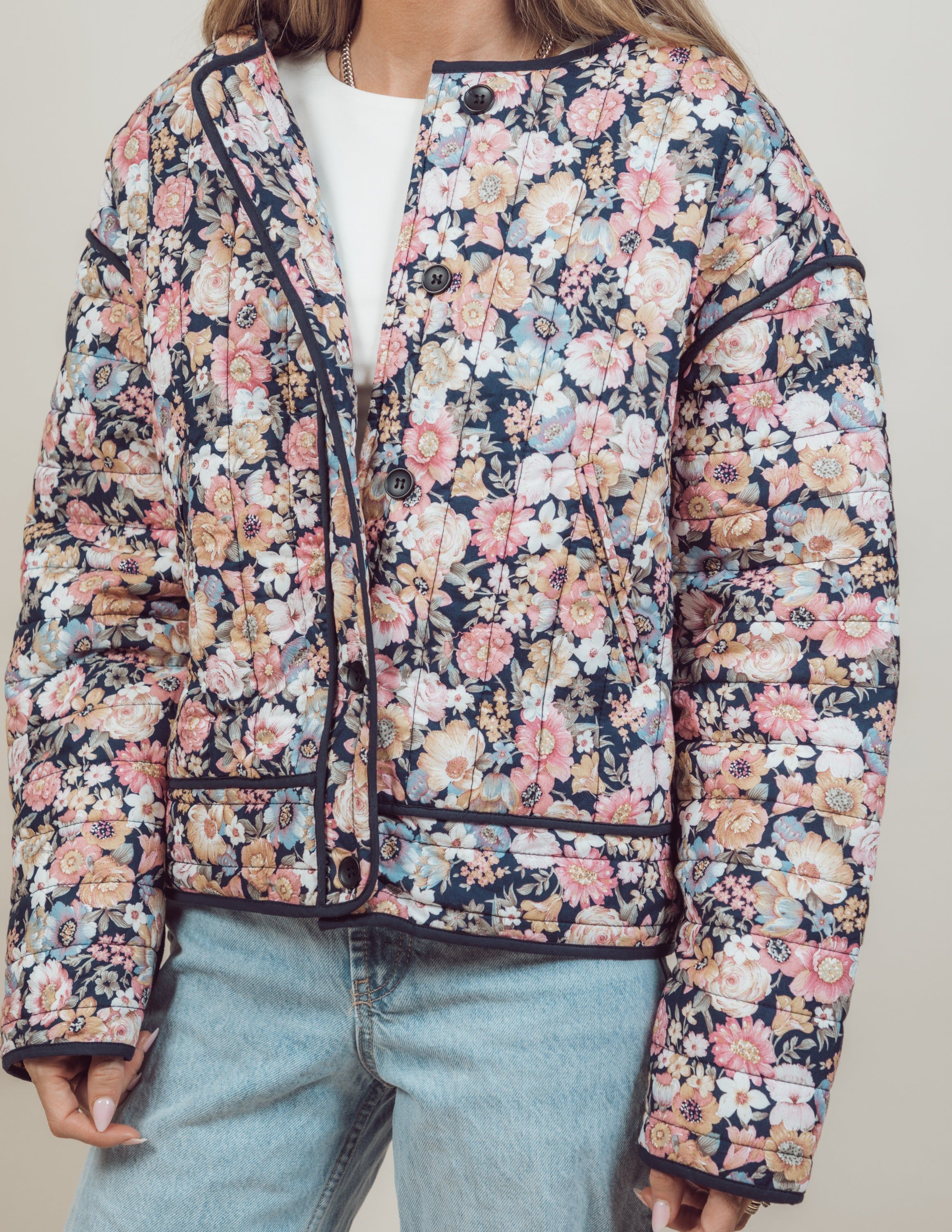 Eleanor Floral Jacket *COMING SOON* sold by Shop Stevie product image thumbnail 5