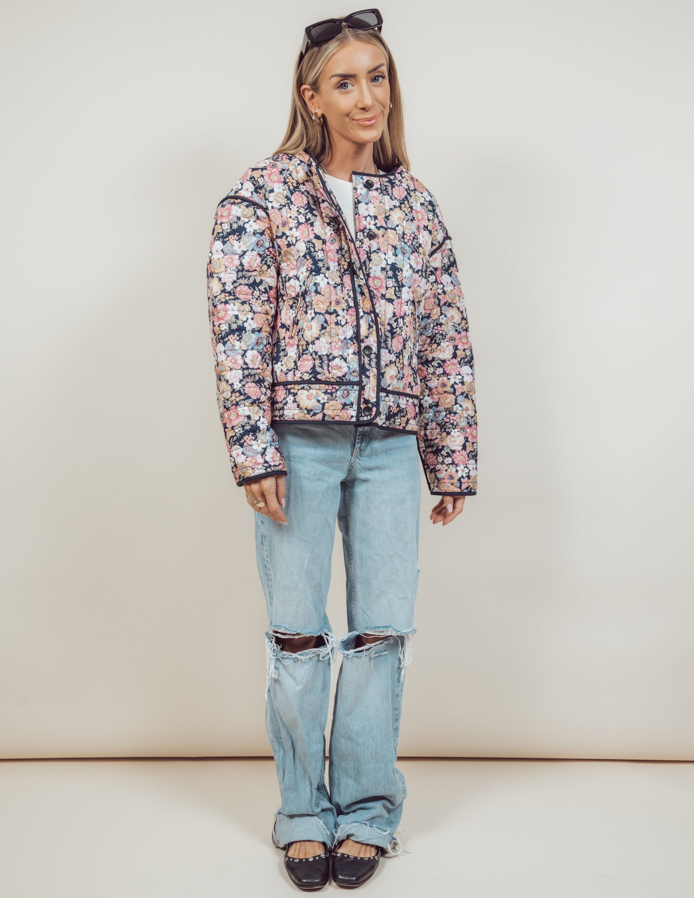 Eleanor Floral Jacket *COMING SOON* sold by Shop Stevie product image thumbnail 6