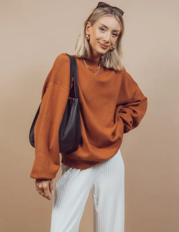 Emalee Oversized Sweater *COMING SOON* sold by Shop Stevie
