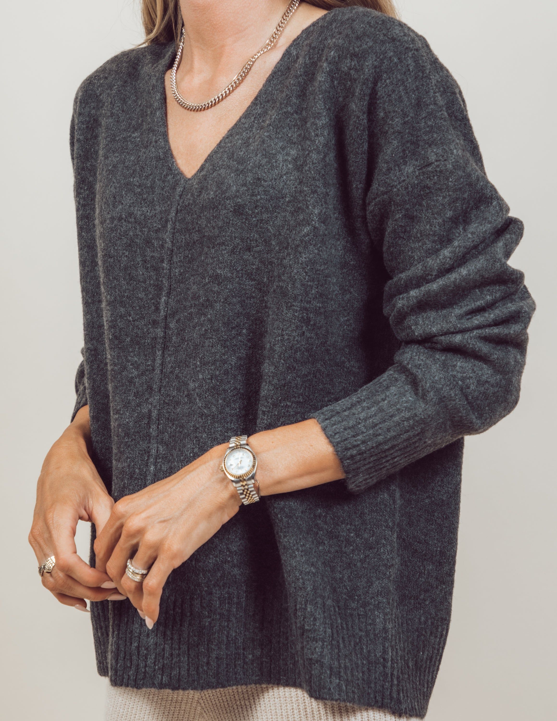 Anna V-Neck Sweater sold by Shop Stevie product image thumbnail 4