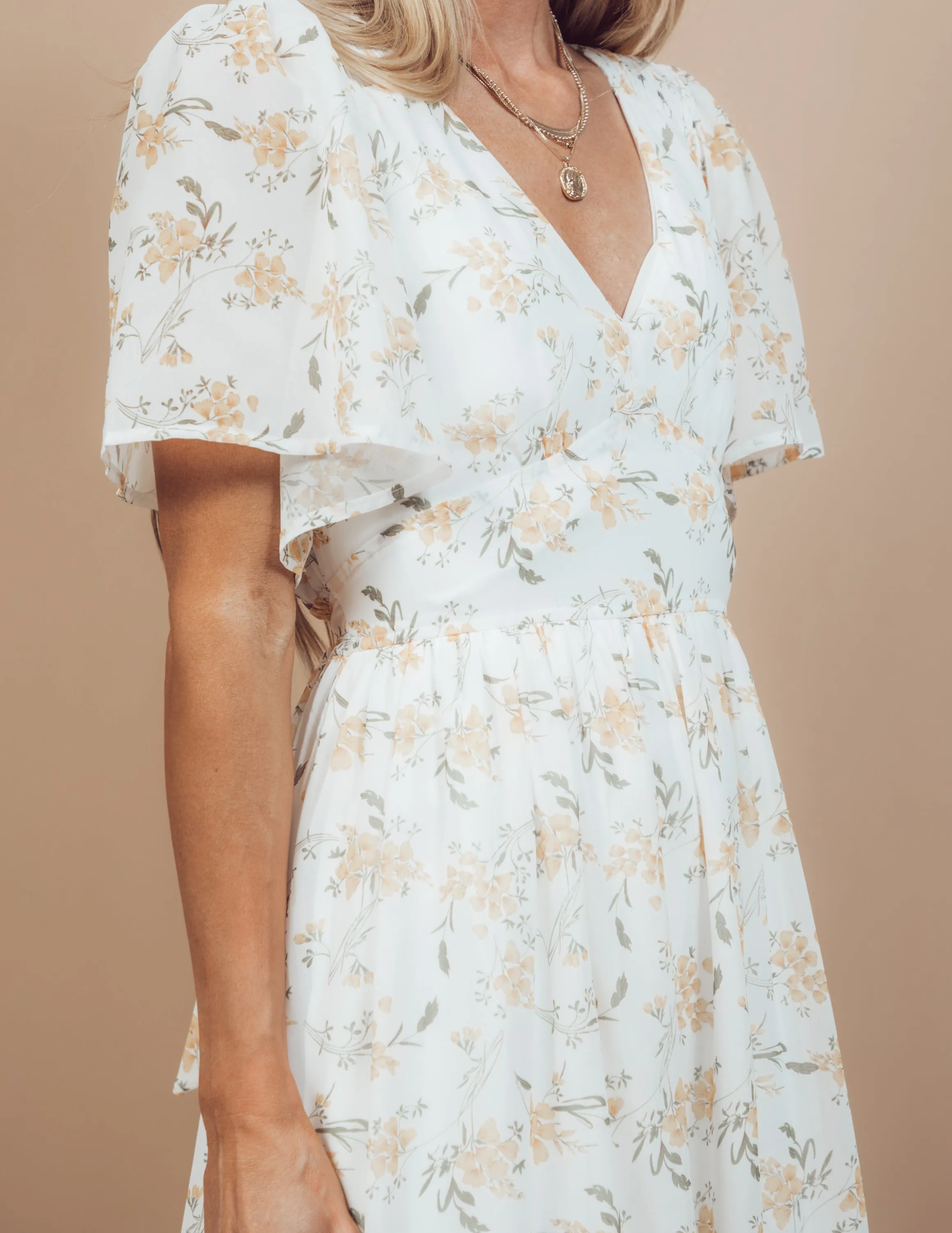 Karina Floral Midi Dress sold by Shop Stevie product image thumbnail 5